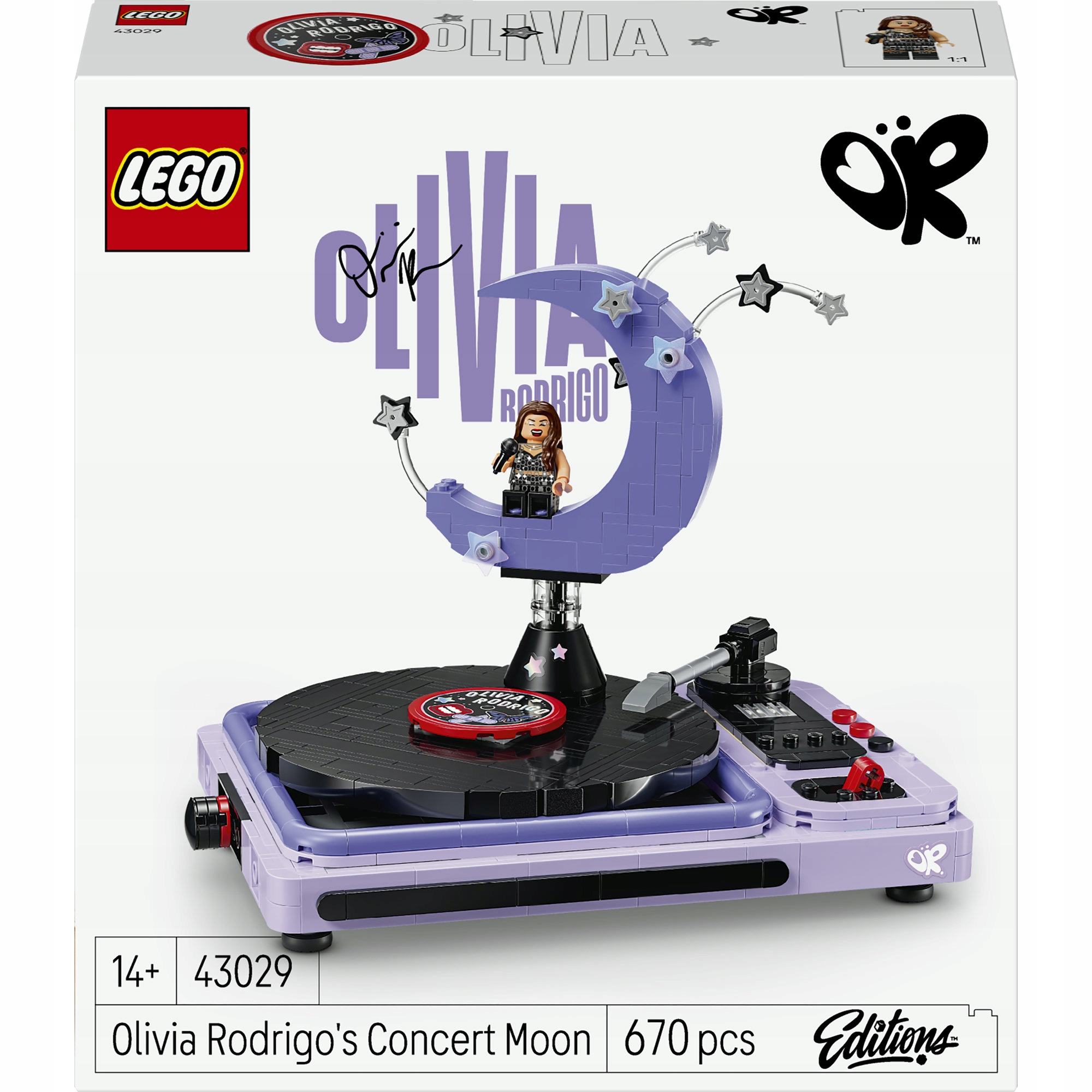 Lego Editions 43029 Olivia Rodrigo: Koncert za svitu měsíce