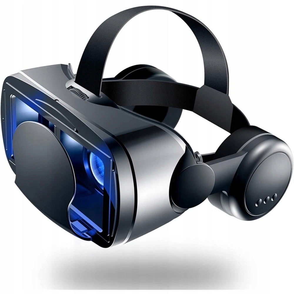 Zestaw Słuchawkowy Vr Vrg Pro Okulary 3D Kompatybilne Z Android I Ios