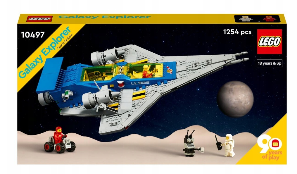 Lego 10497 Icons Galaktický objevitel Nových stavebnice v klasickém stylu