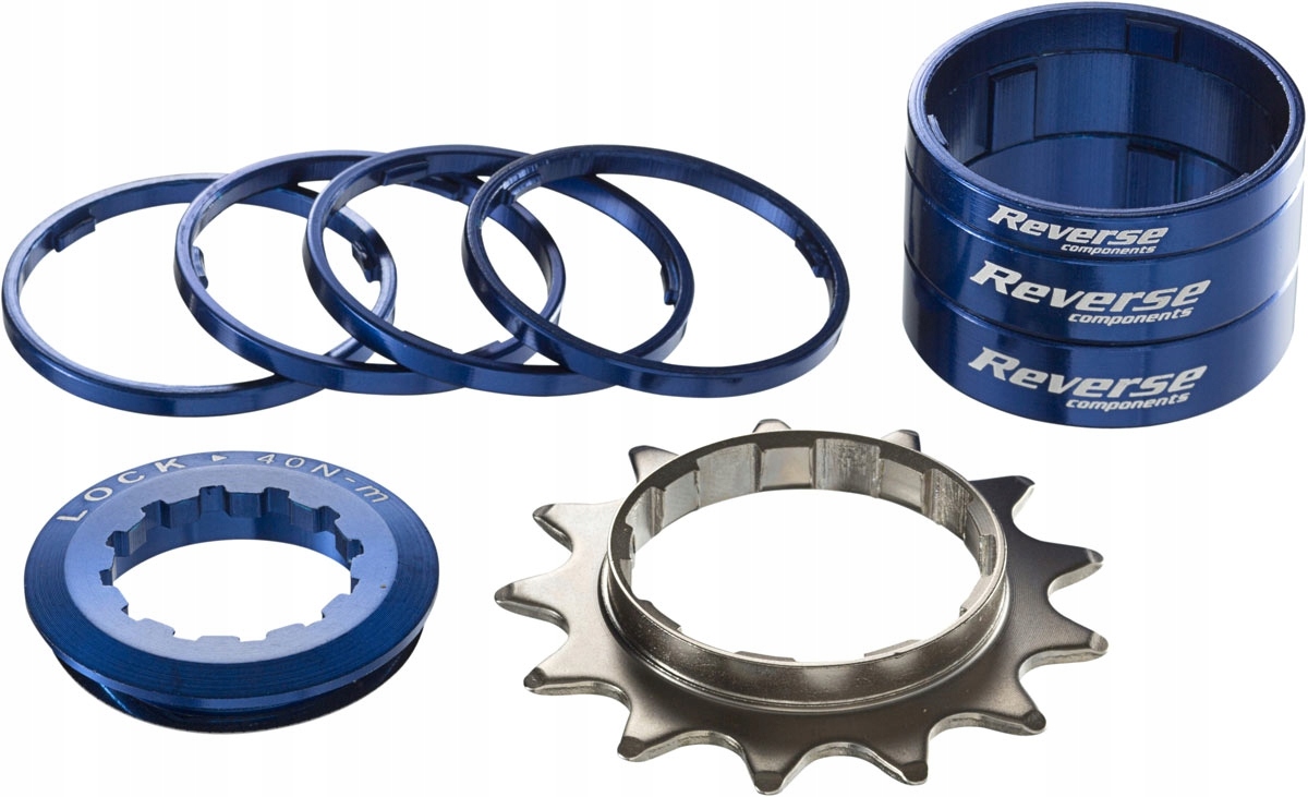 

Reverse Single Speed Kits 13T niebieski