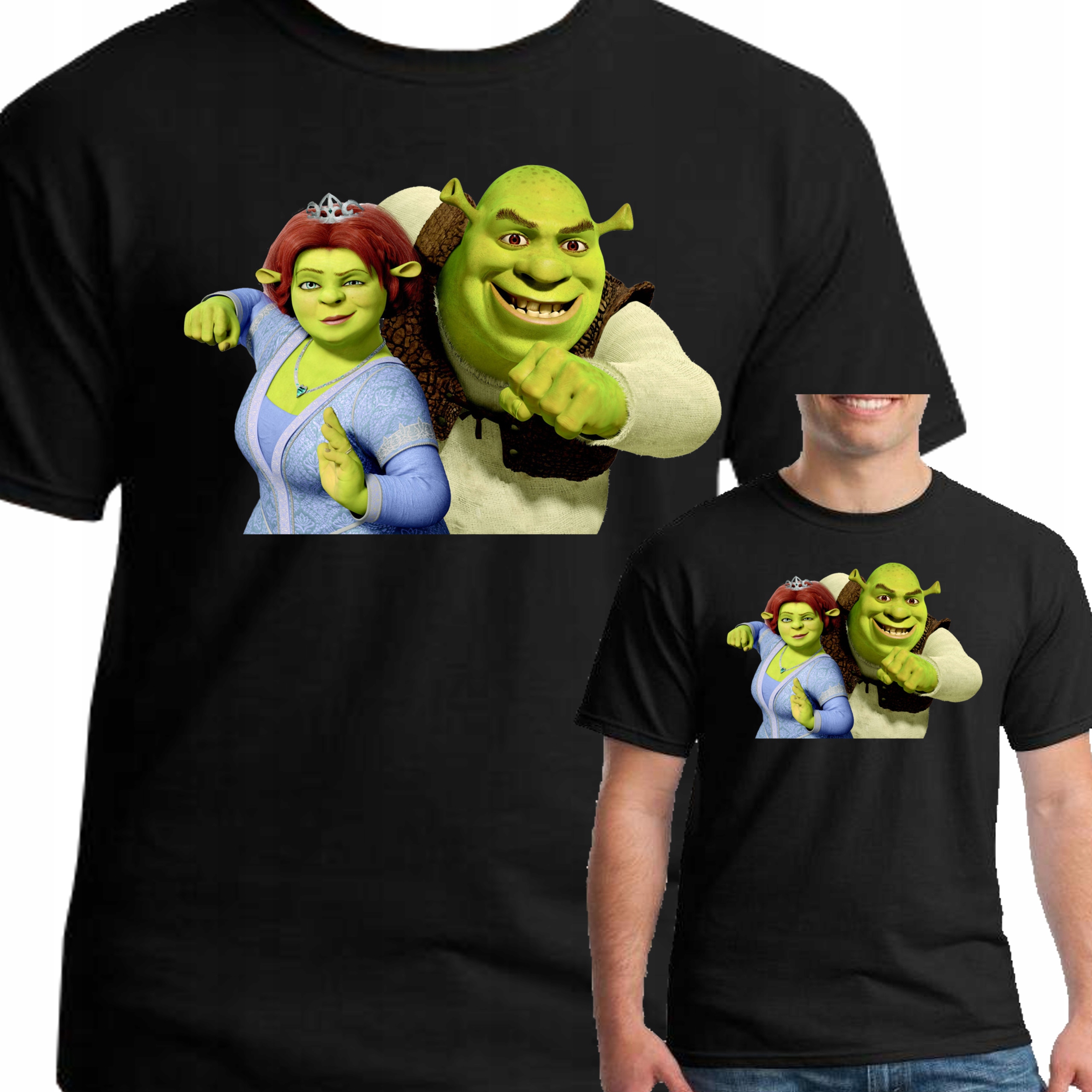 

Shrek Fiona Koszulka Kot W Butach XXL 3130 Czarna
