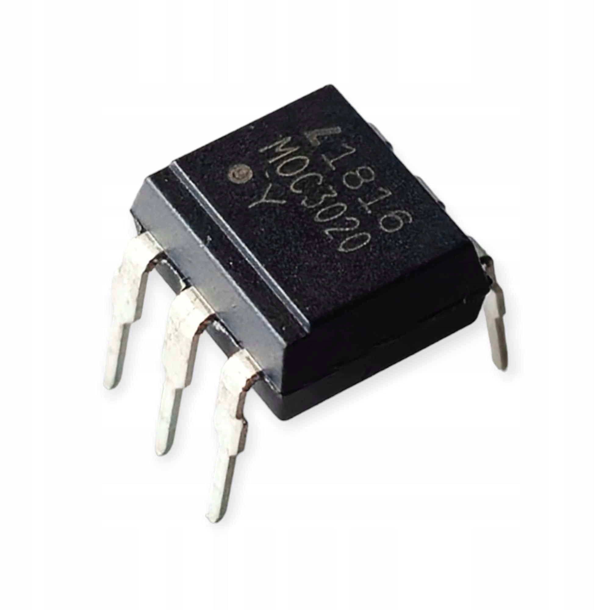 3× MOC3020 OPTOTRIAK 5kV 400V DIP6