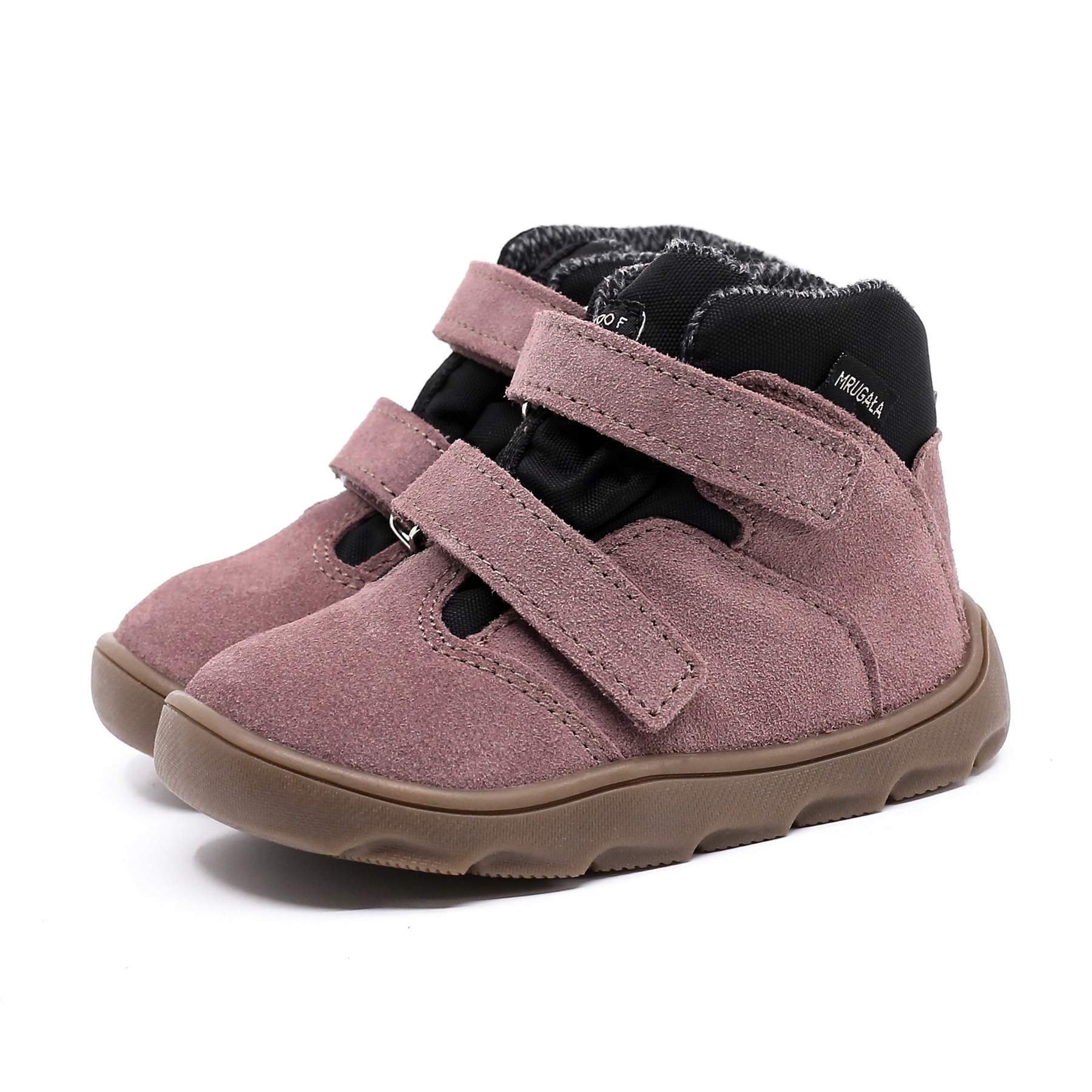 Mrugała Barefoot Madi 6123/5-45 Lawenda Trzewiki Przejściowe Membrana R 20