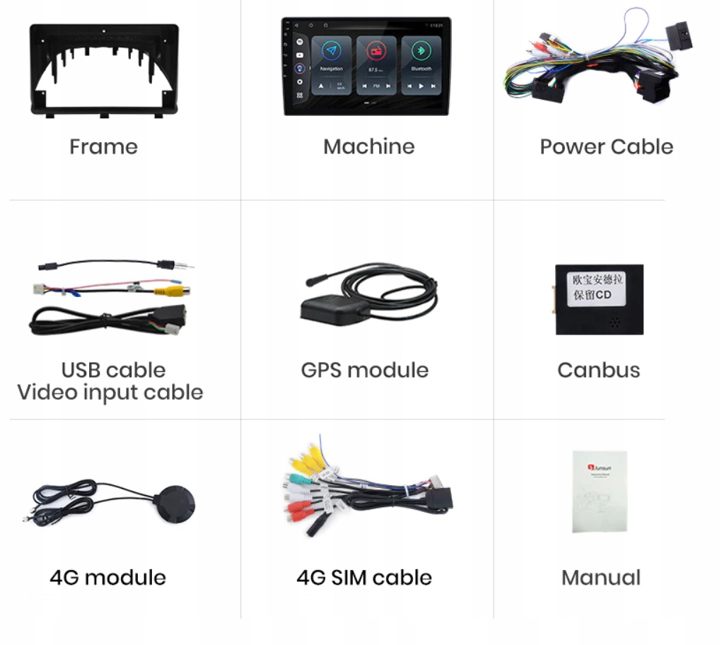 RADIO ANDROID OPEL ANTARA 2006-2017 8CORE 4/64 Model NAWIGACJA STACJA MULTIMEDIALNA