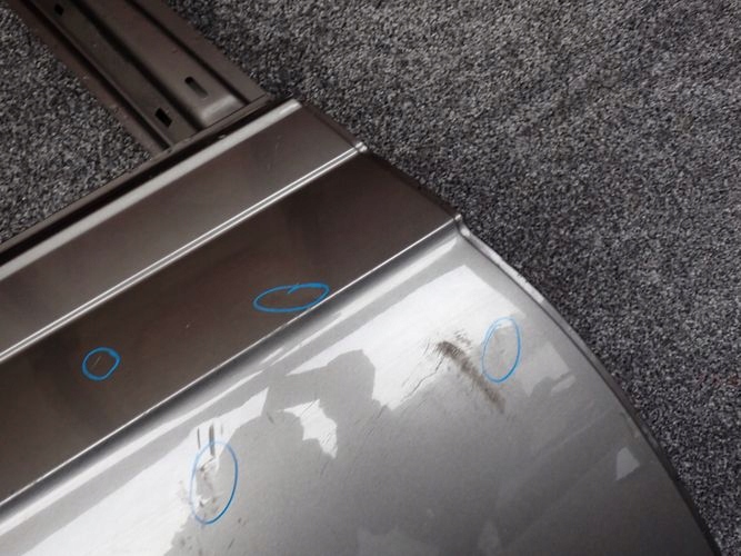 VW POLO 2G 17- Tür rechts hinten heck