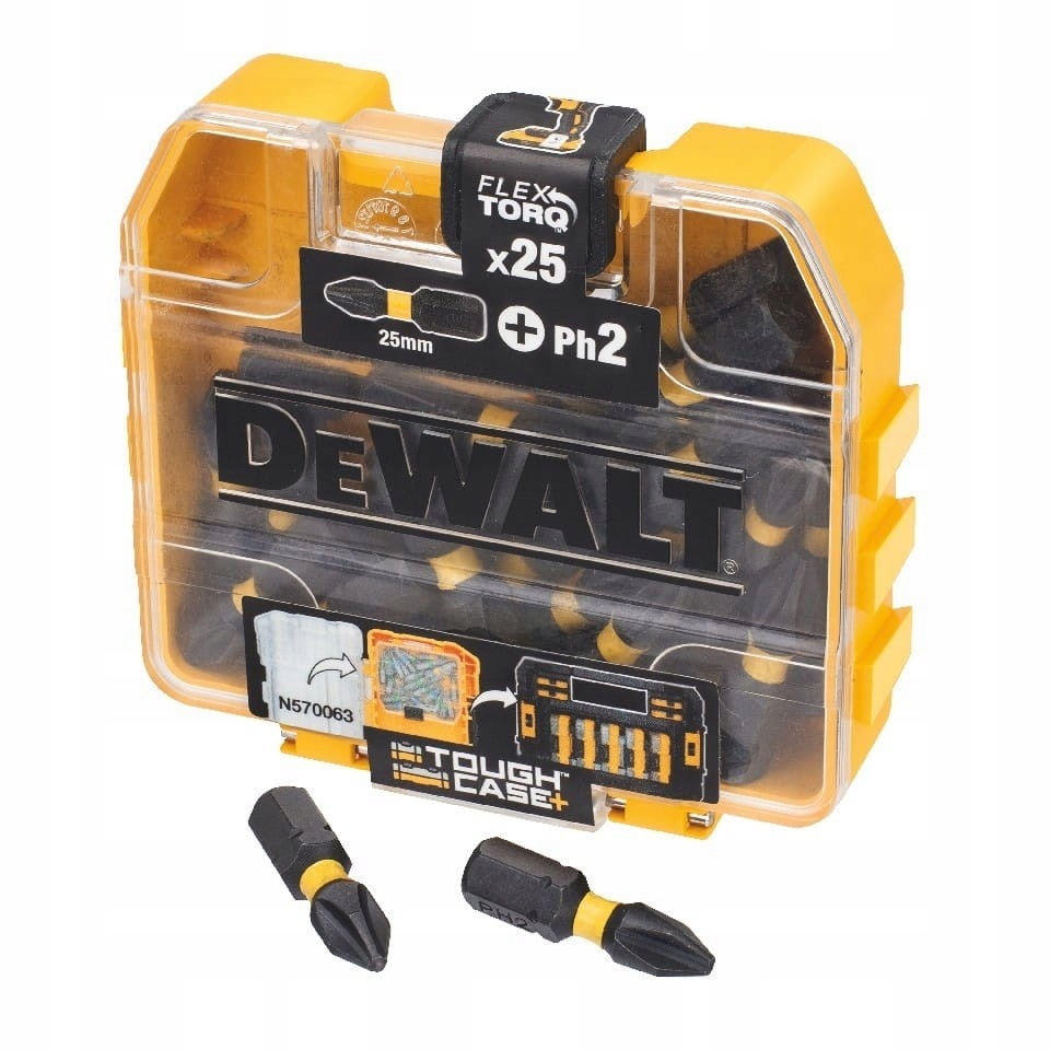 

Końcówka wkrętakowa udarowa DeWALT PH2x25mm 25szt