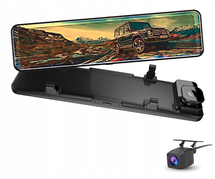 

Rejestrator 4K Lusterko WiFi Gps Kamera cofania