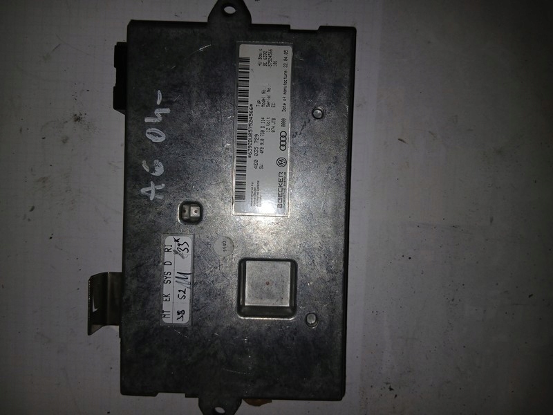 AUDI A6C6 04 module STEROWNIKA MMI 4E0035729