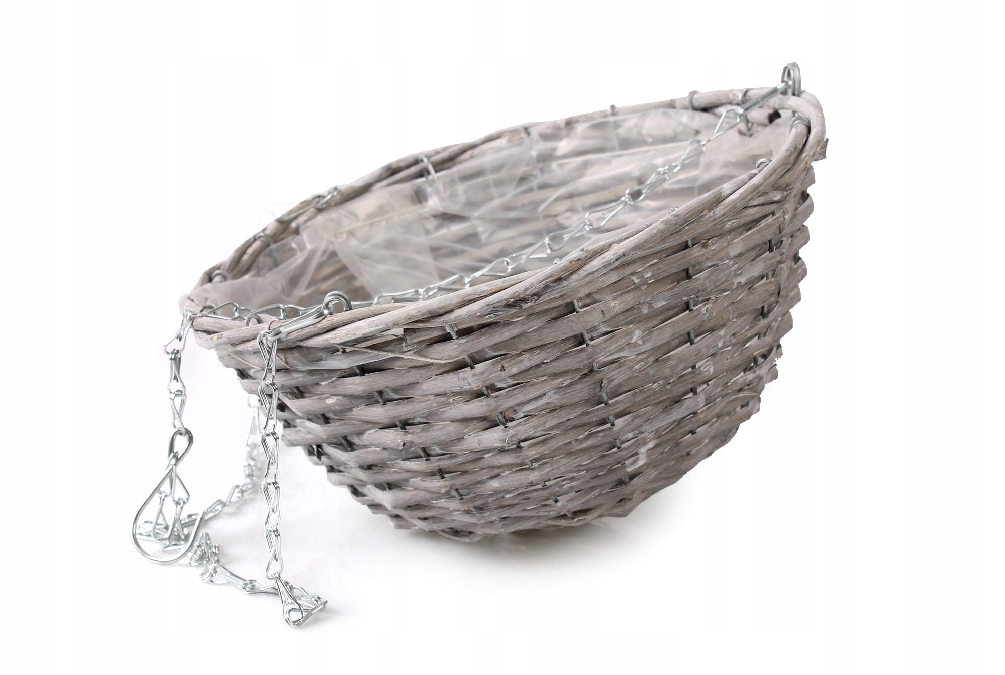WIKLINOWY KOSZ WISZĄCY NA KWIATY 28x28x15/50 cm Kod producenta YDL-180122.SZ