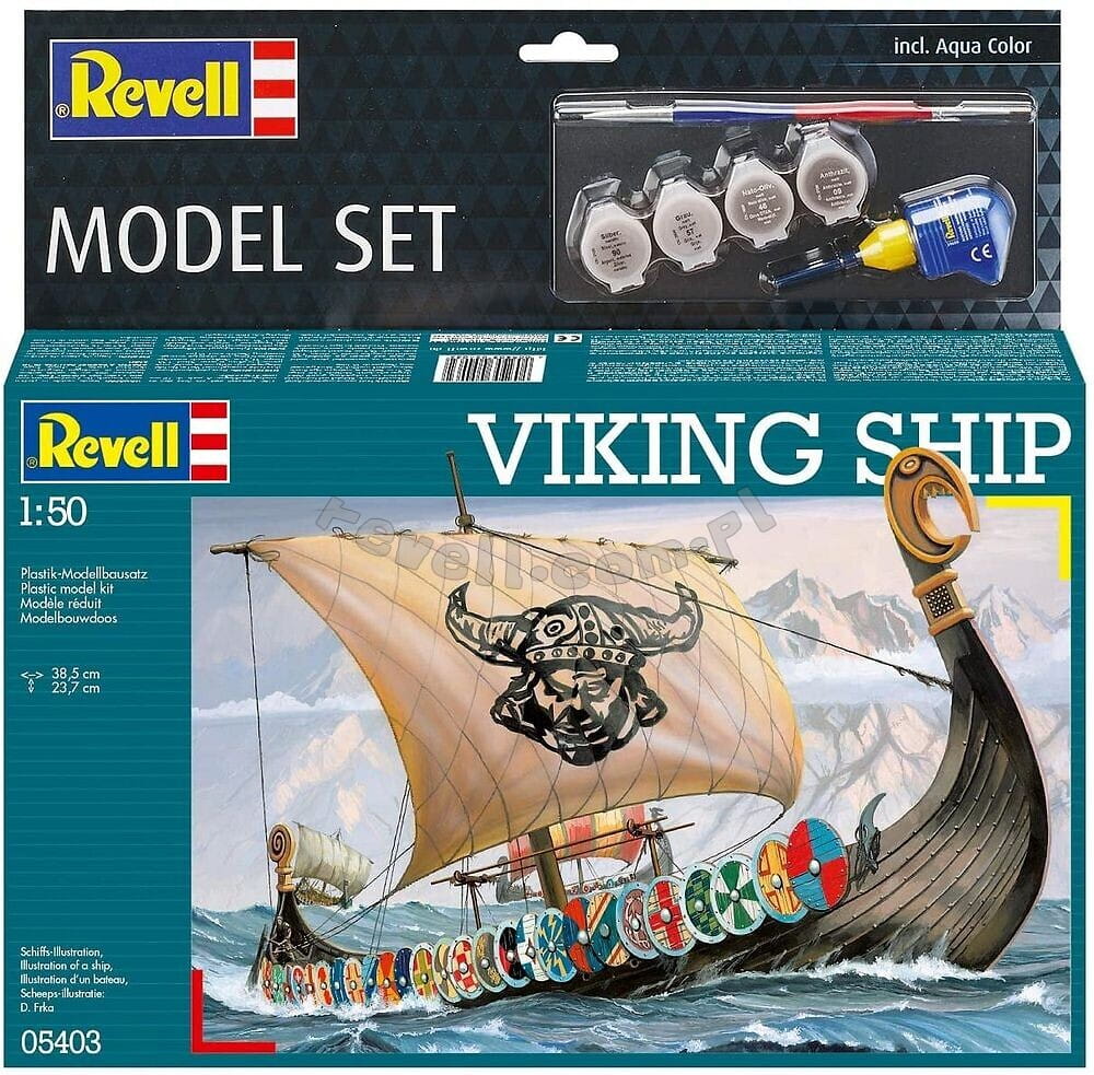 Sada Model vikingské lodi Revell 65403