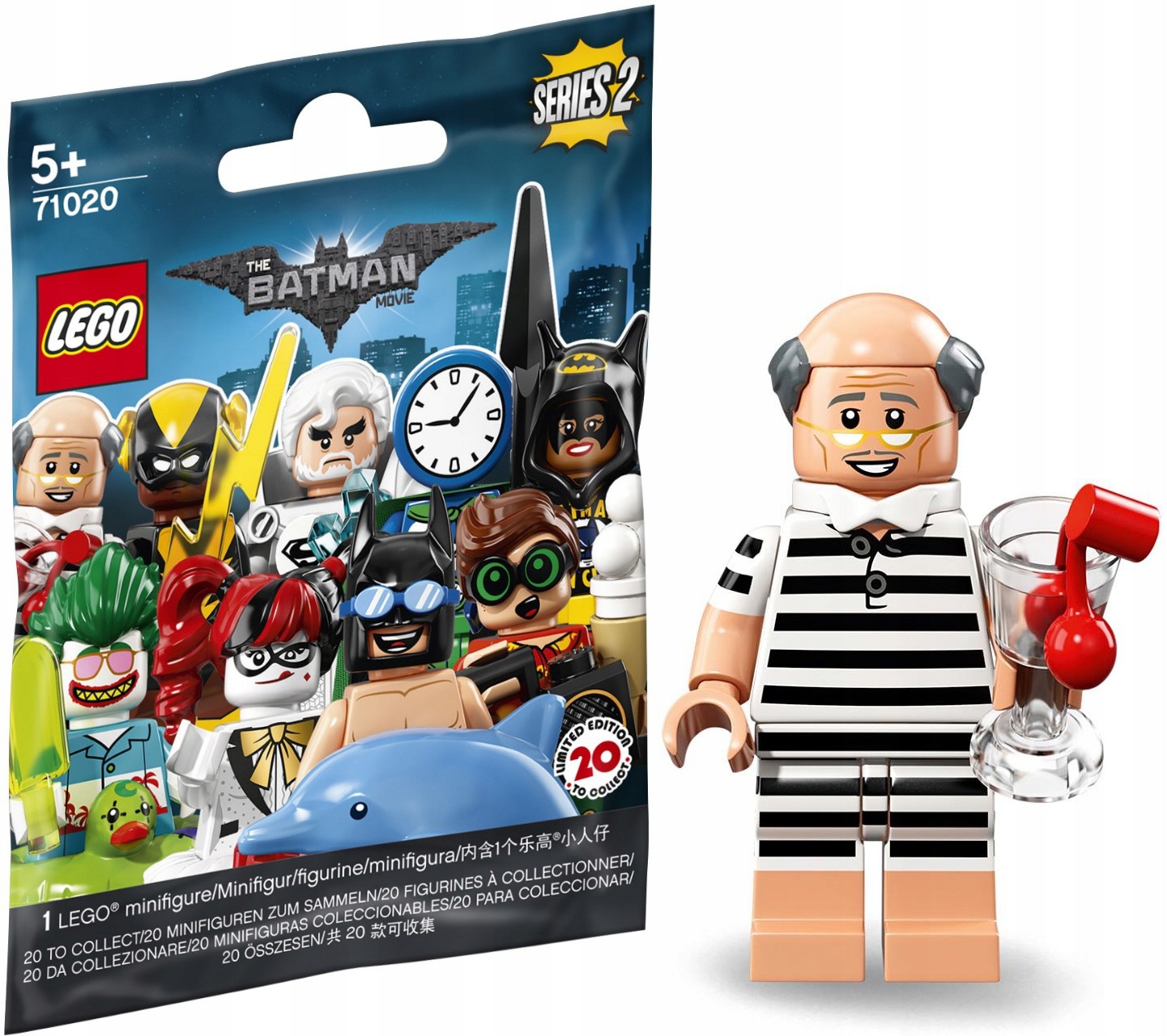 

Lego Minifigures 71020 Batman2 Alfred Pennyworth