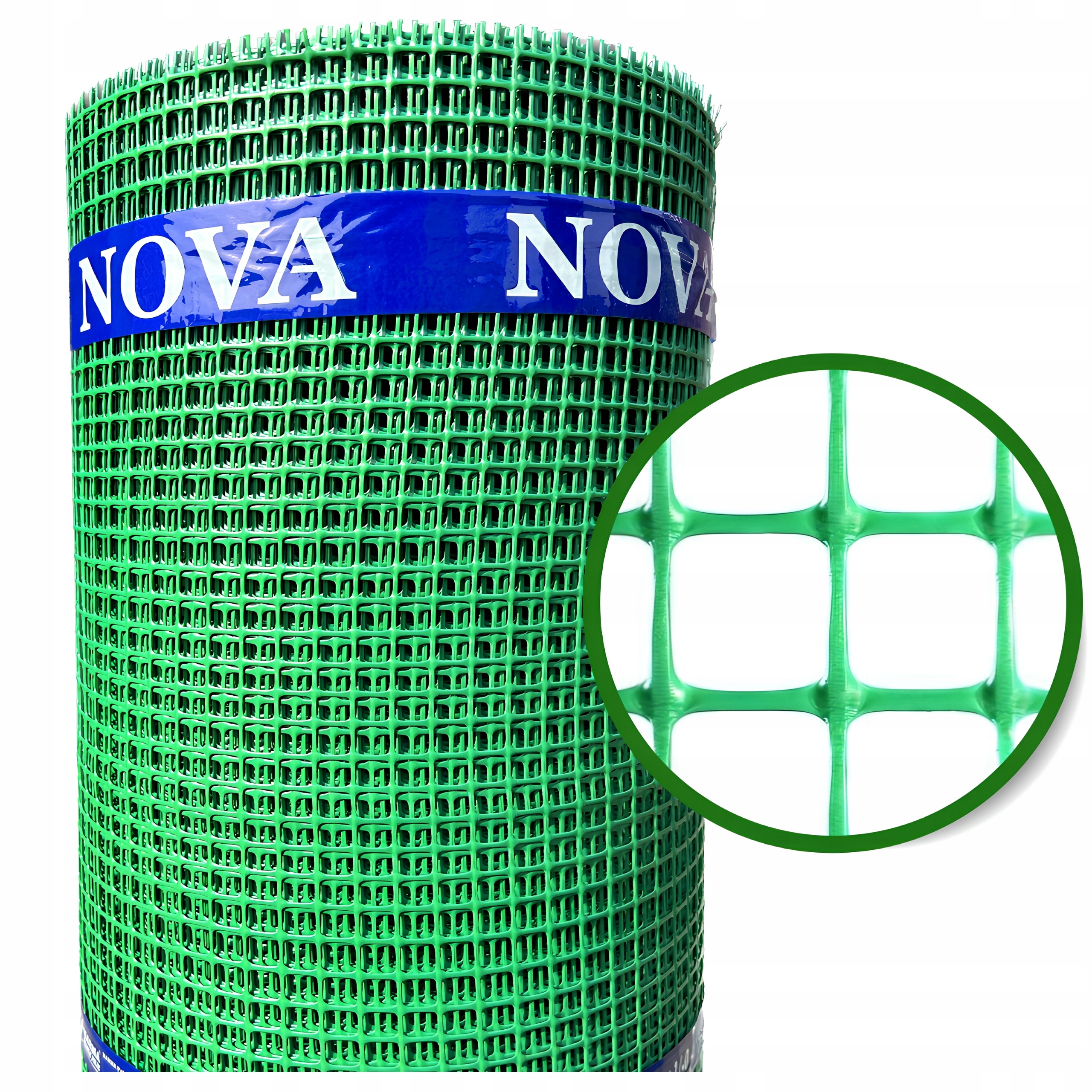 Plotová síť Zelená Rabatová plastová Univerzální 0,6 m x 30 m