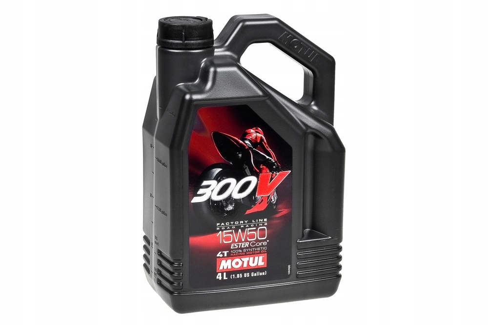Motorový olej Motul 300V Factory Line 4T 15W50, 4 litre (syntetický)