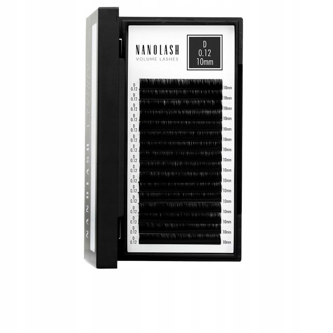 Sada umělých řas Nanolash Volume Lashes Příchytky 10 mm