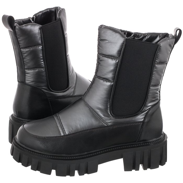 Buty Damskie Śniegowce Artiker Czarne 51C0278