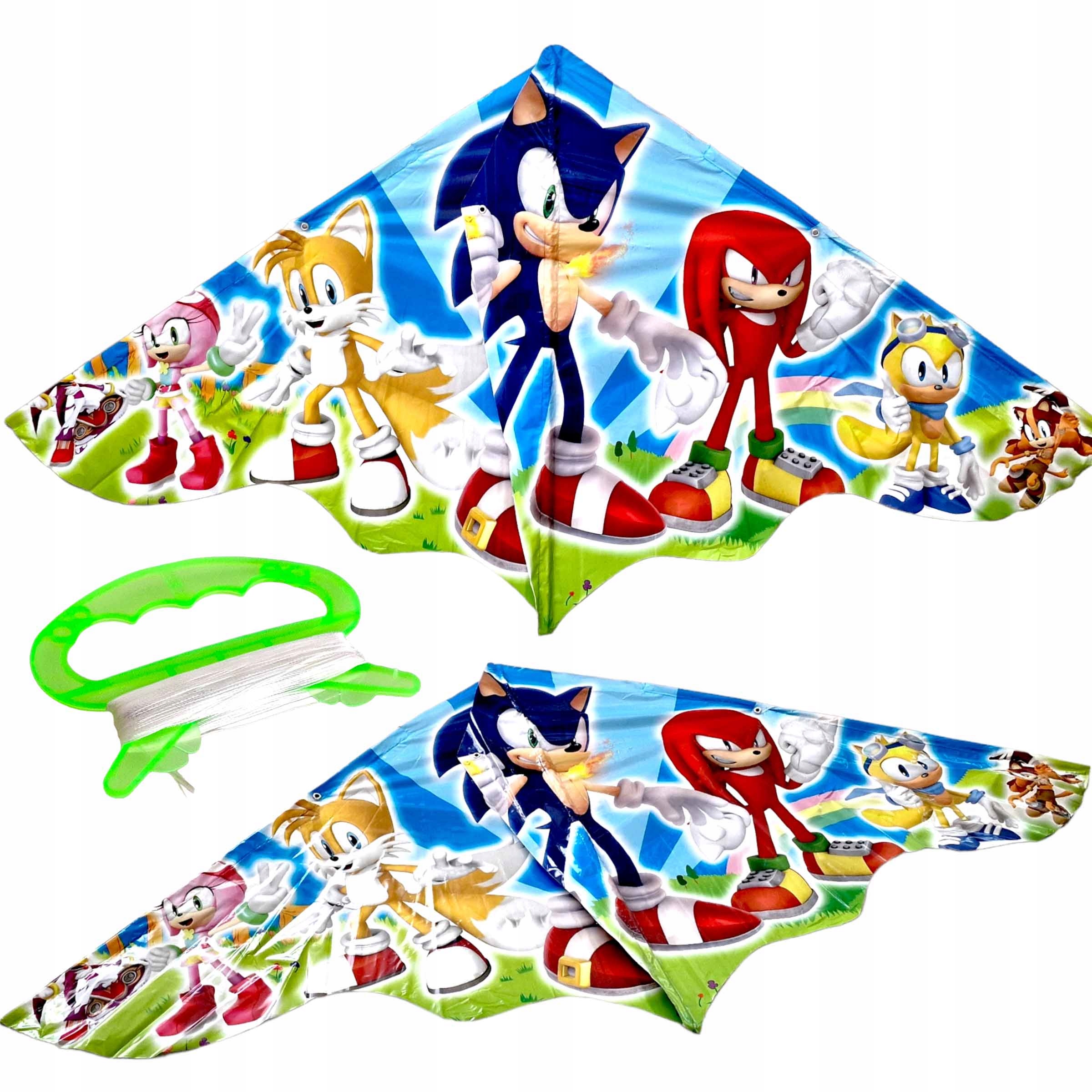 

Sonic Duży Latawiec Dla Dzieci 120x60 cm XXL