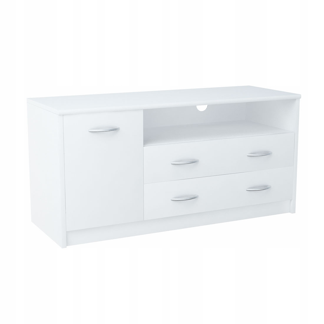 Тумба RTV Combo, Полка, 110см, Белый