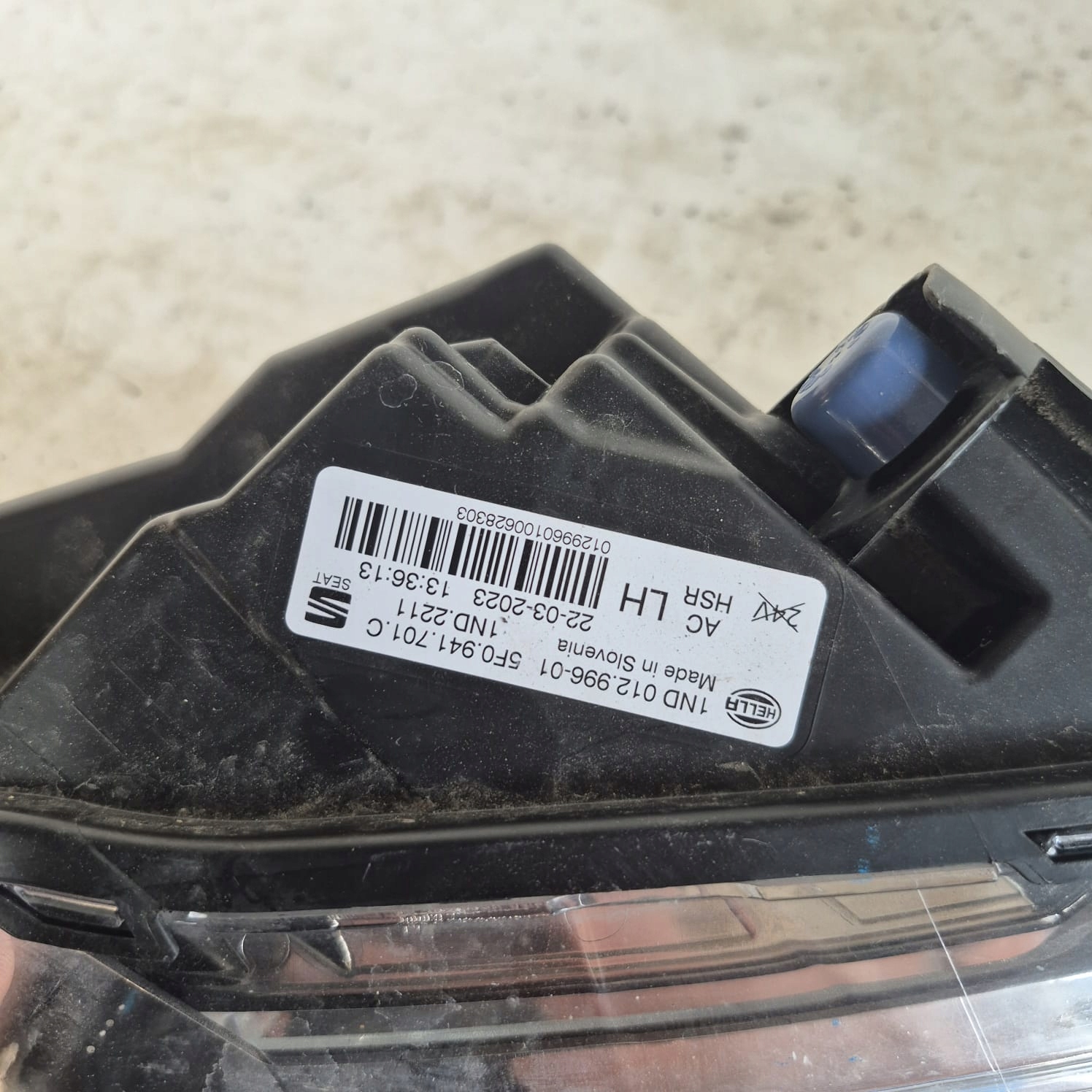 SEAT LEON III LIFT 16- fog light LED DRL left front front 5F0941701C
