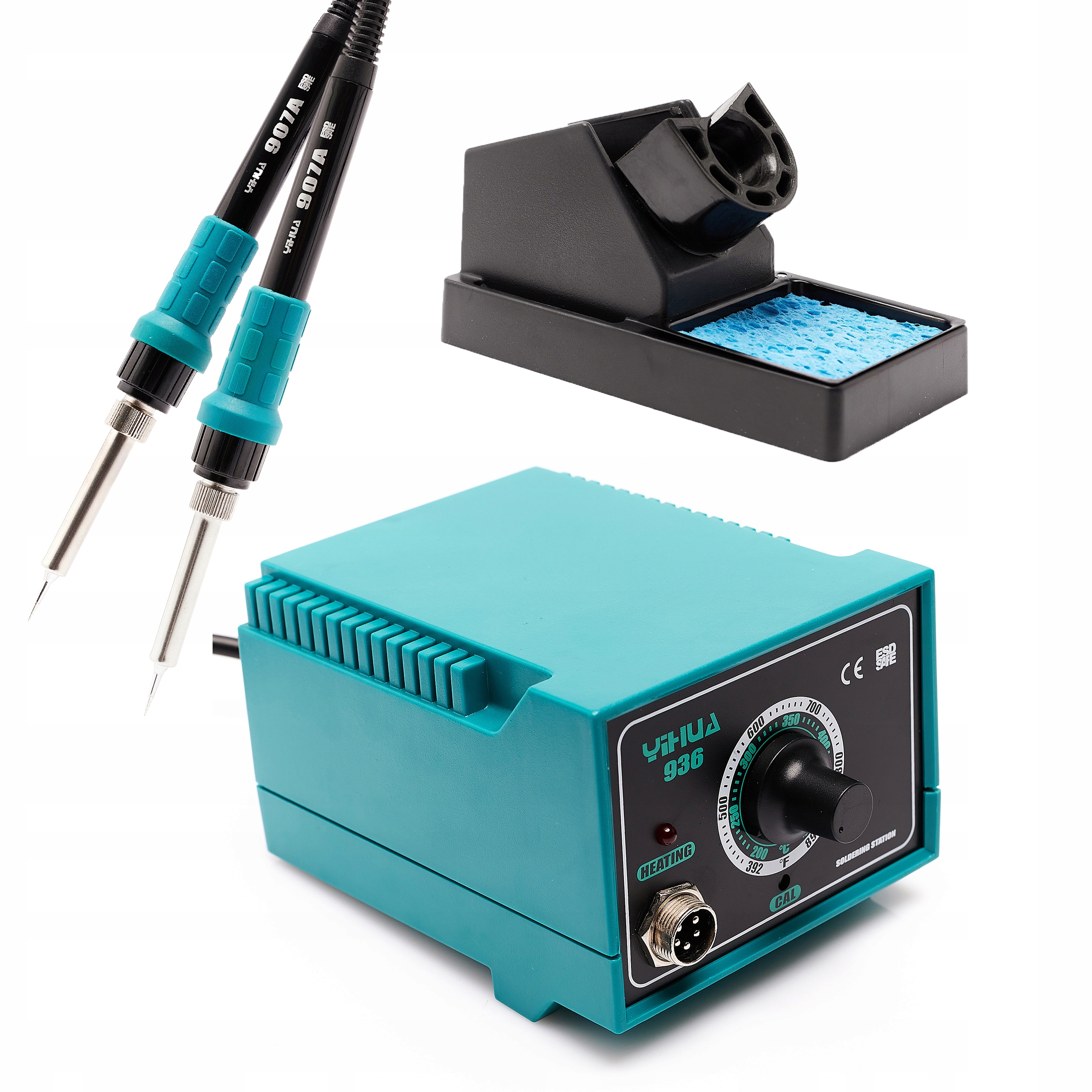 

Stacja Lutownicza 936 2x Kolba 907A Grot T-i