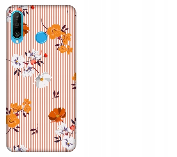 

Etui pokrowiec Huawei P30 Lite Kwiaty vintage wzór