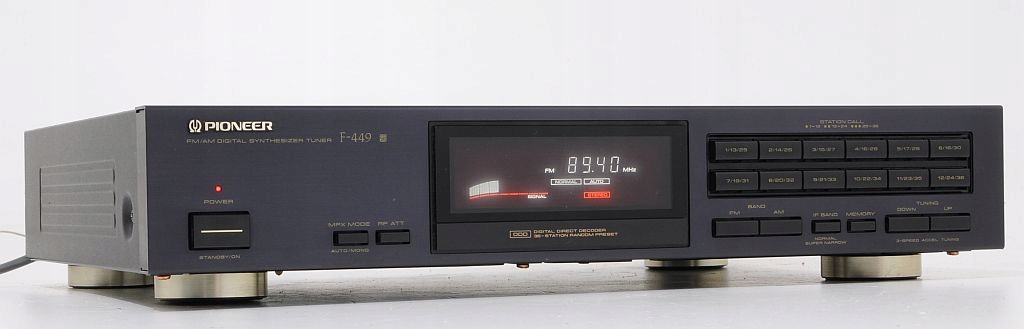 PIONEER F-449 FIRMOWY TUNER RADIOWY ! Kod producenta TUNER PIONEER F-449