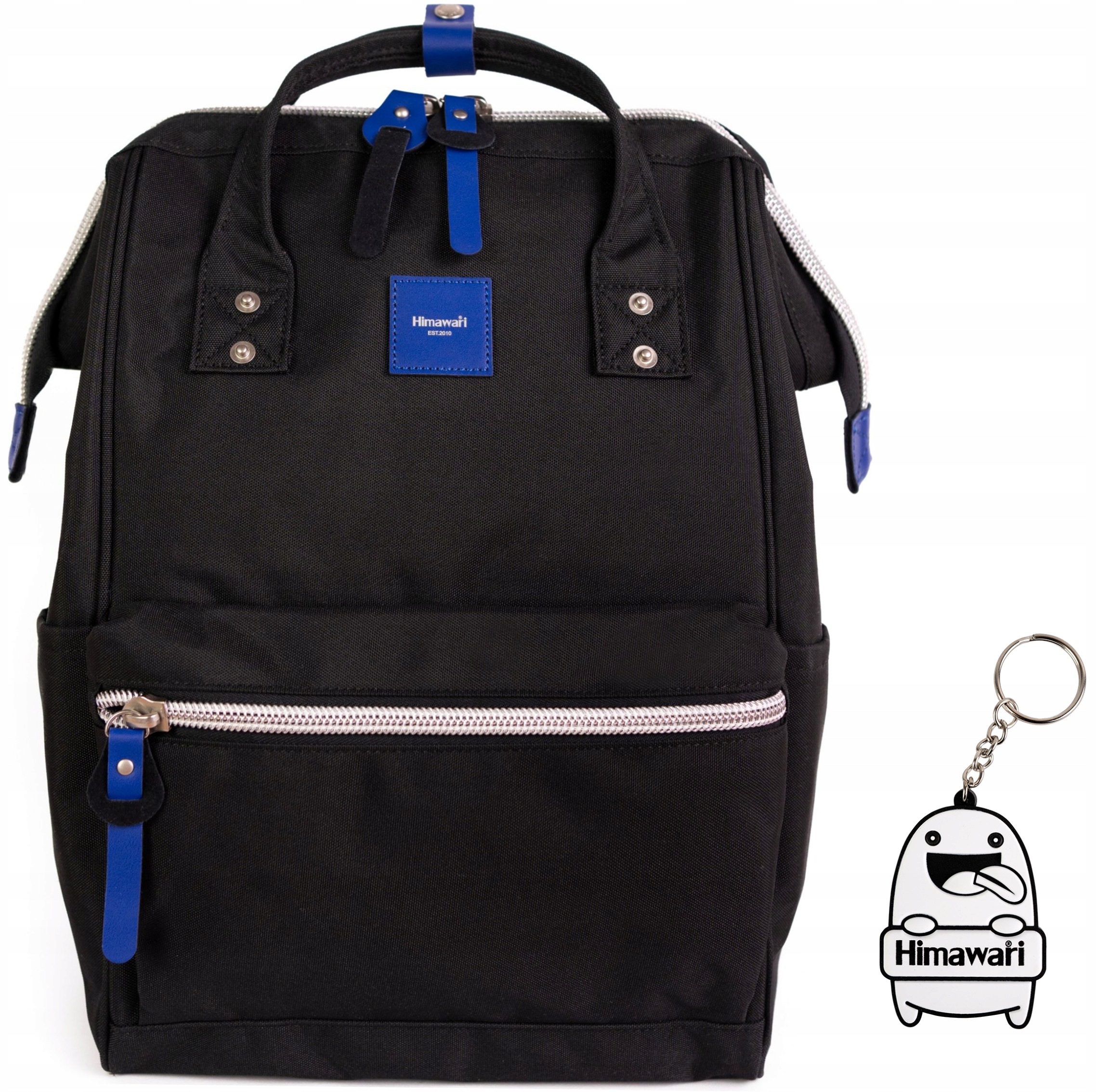 Batoh Himawari Pale M pro každodenní notebook, Usb, prostorný, černý