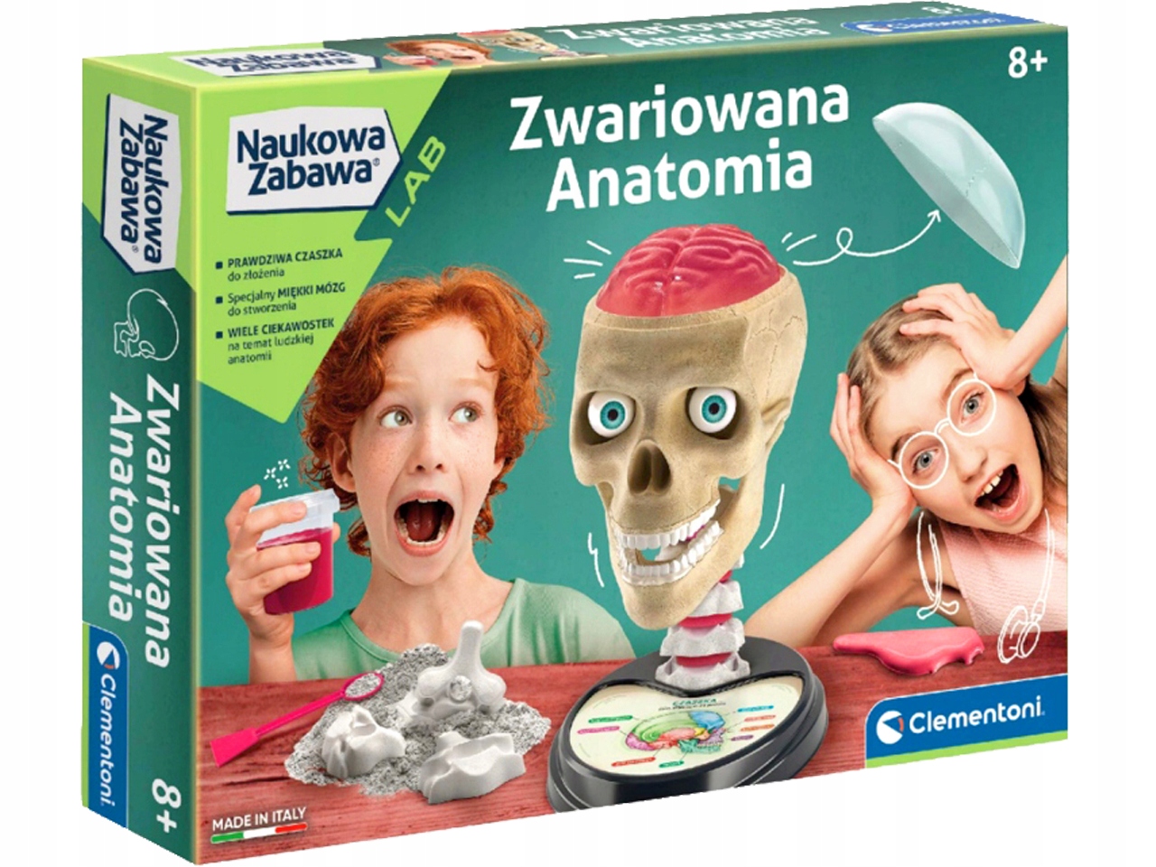 

Clementoni Zwariowana Anatomia Naukowa Zabawa Mózg
