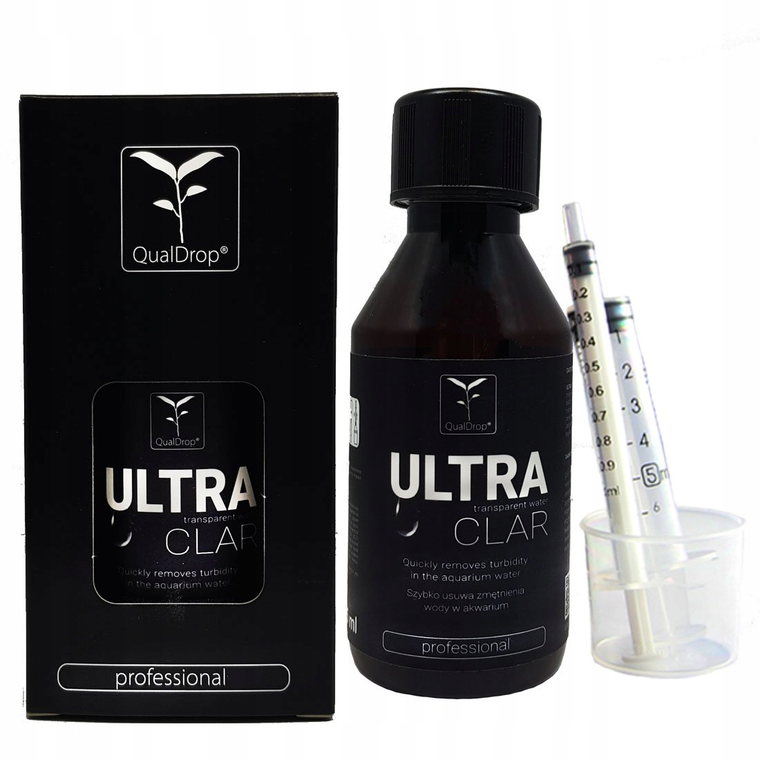 Klarifikátor Vody Koagulant Pro Akvárium Odstranění Zakalení Vody 500 ML