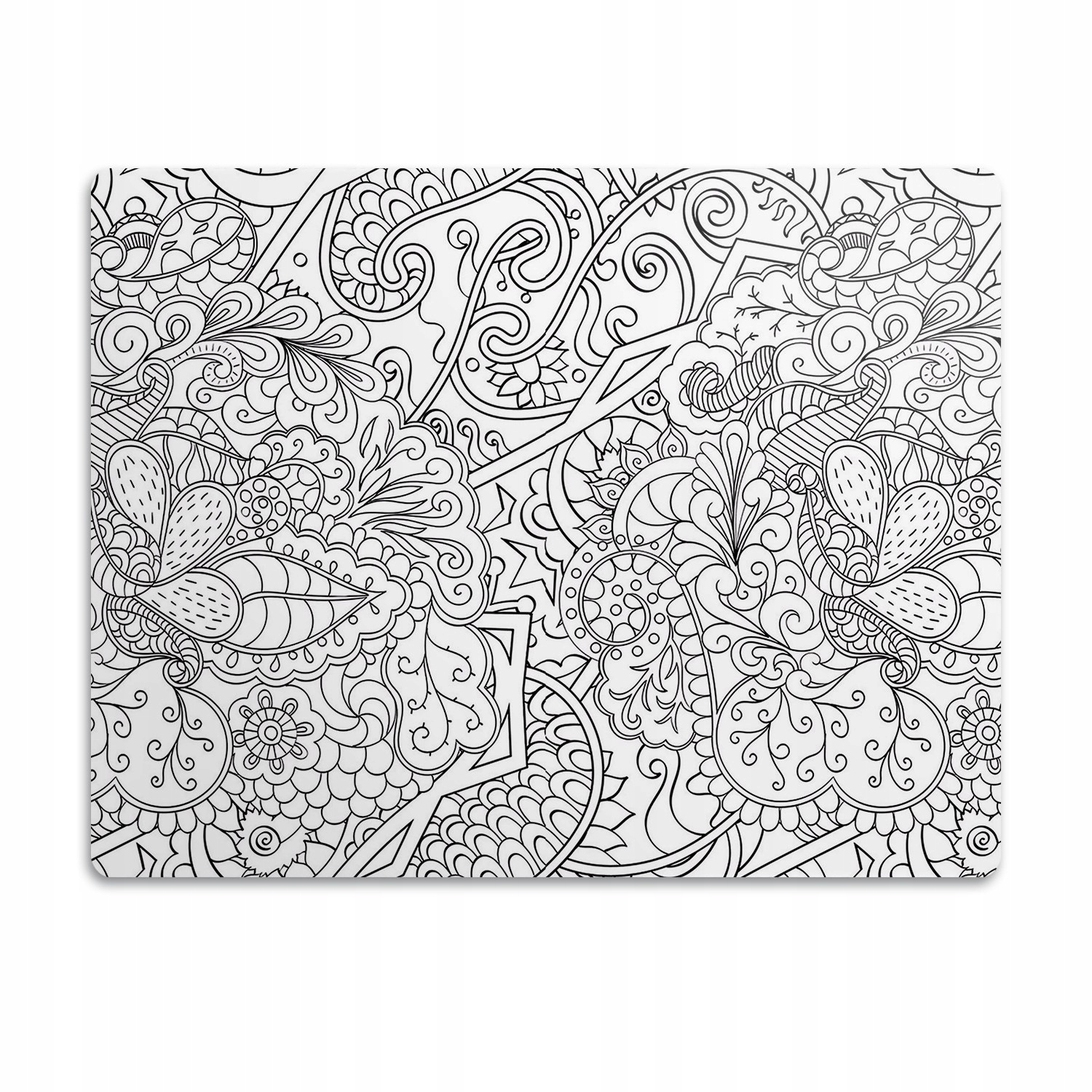 Levně Pro kočky psa podložka pod misky Mandala 90x60 cm