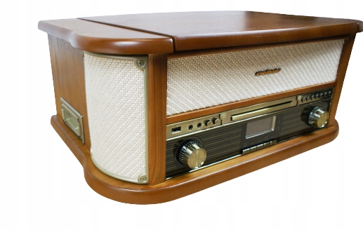 Soundmaster NMC549DABBE gramofon BT Encoding USB Napęd paskowy