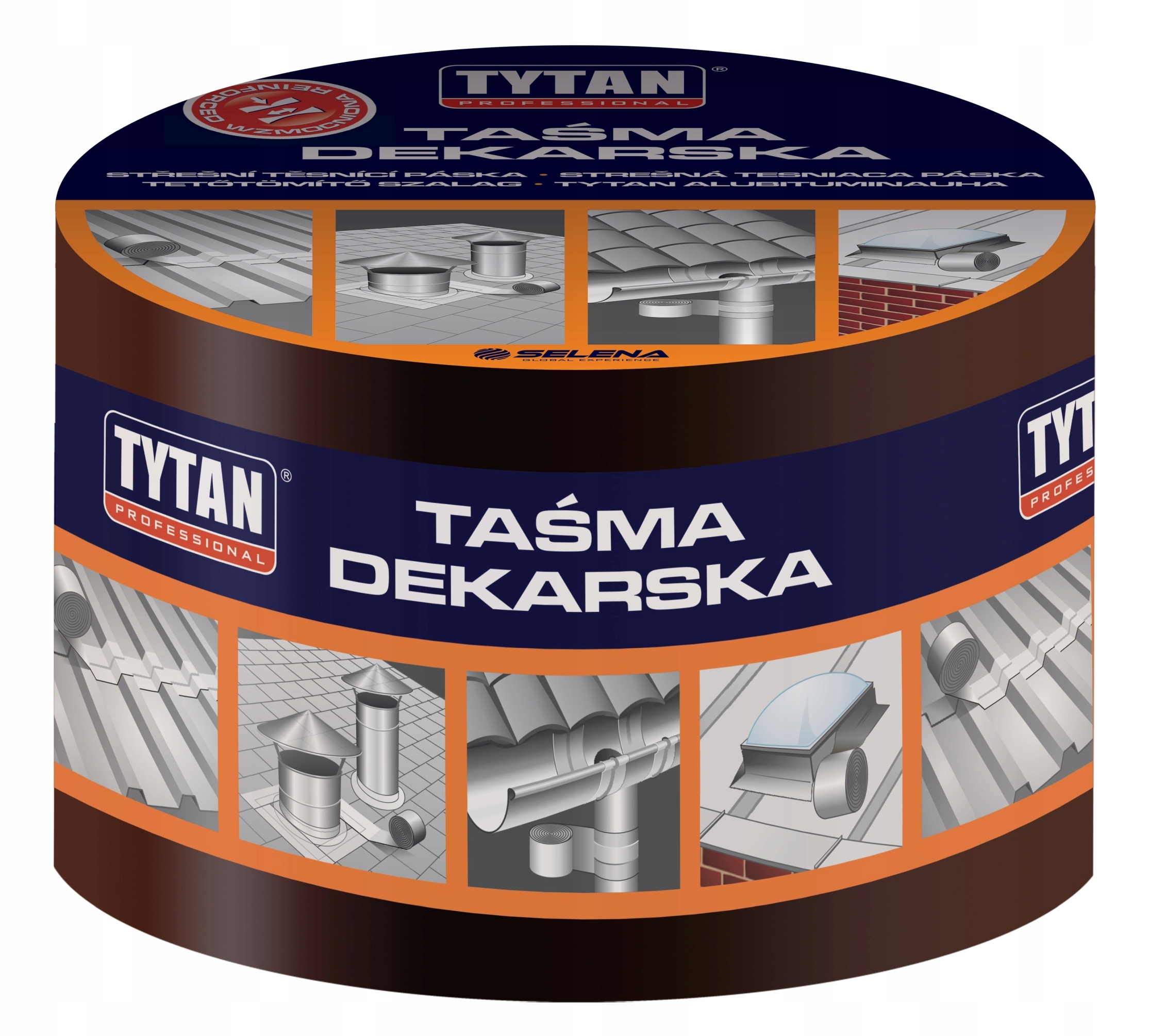 

Tytan Taśma Dekarska Brąz 10CMX10M