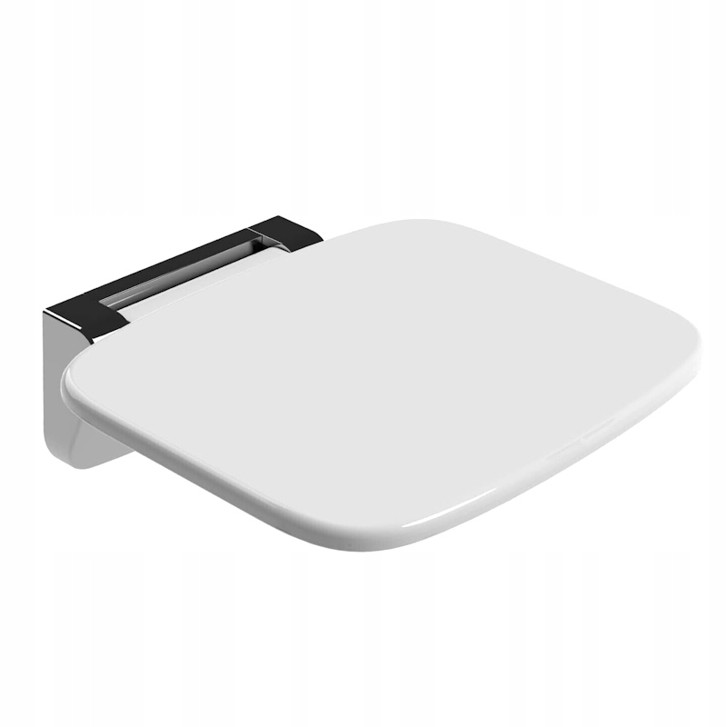 Kongelato KG120 krzesełko siedzisko prysznicowe białe/chrom składane