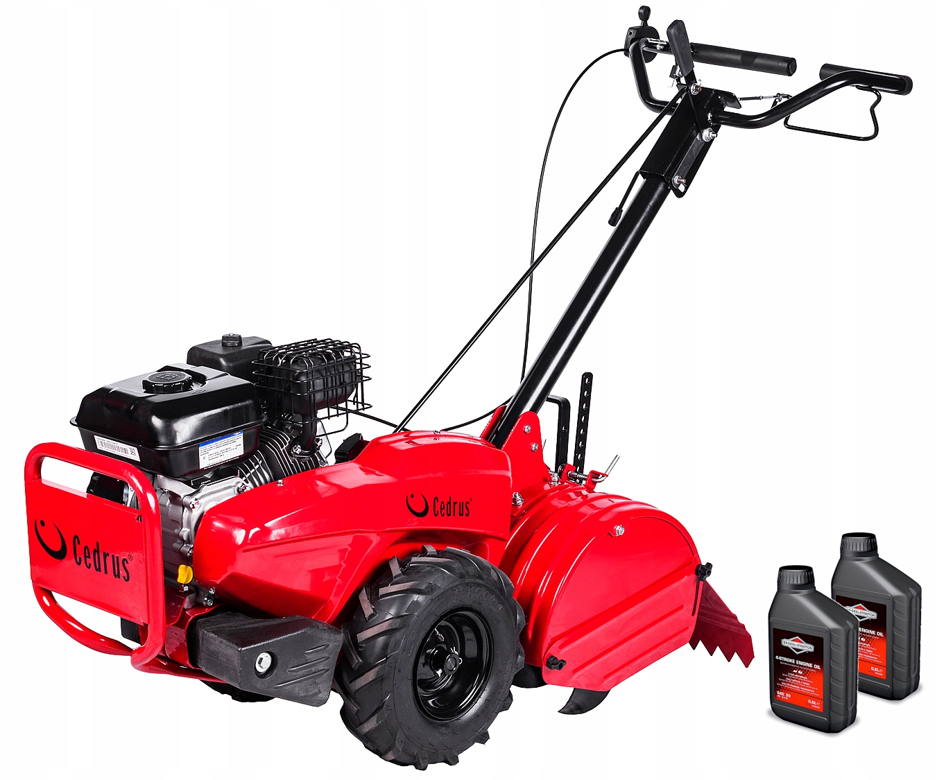 Glebogryzarka Cedrus GL03PRO-LC z pompowanymi kołami