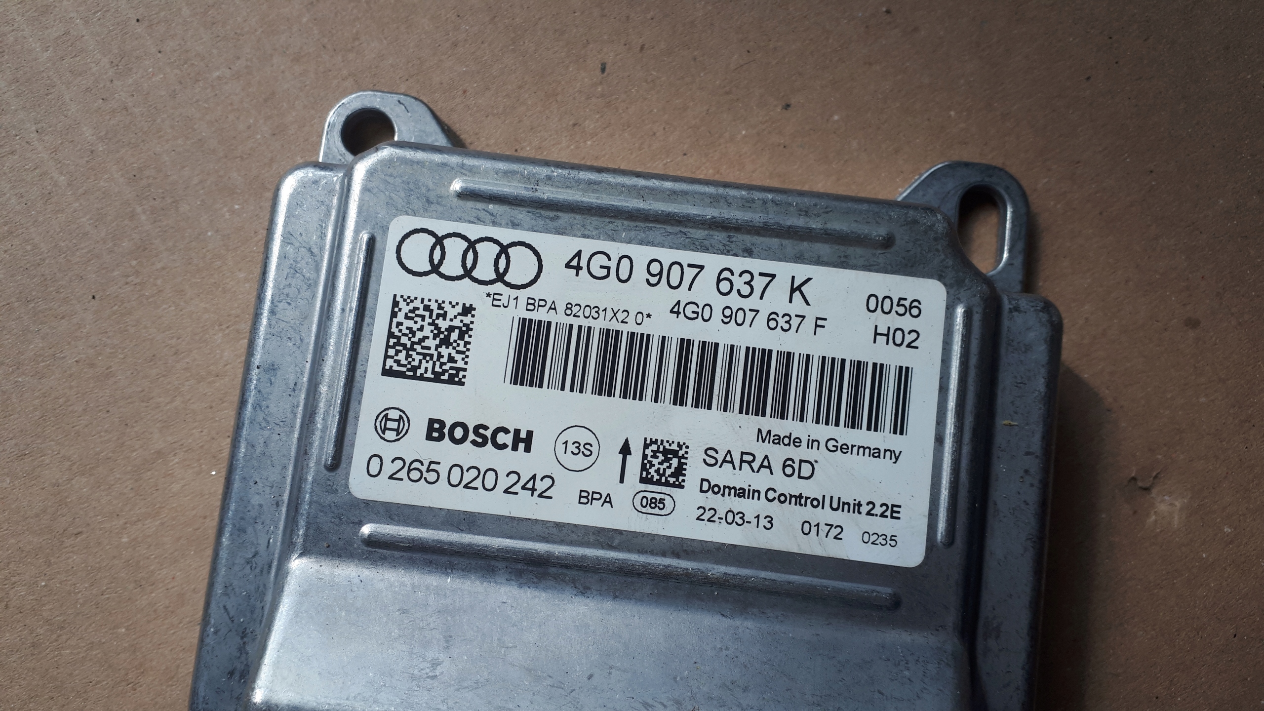 A6 C7 4G модуль драйвера ускорения 4G0907637K