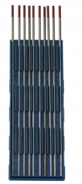 ELEKTRODA czerwona WOLFRAMOWA TIG WT-20 1,6 x 175 Kod producenta WT20