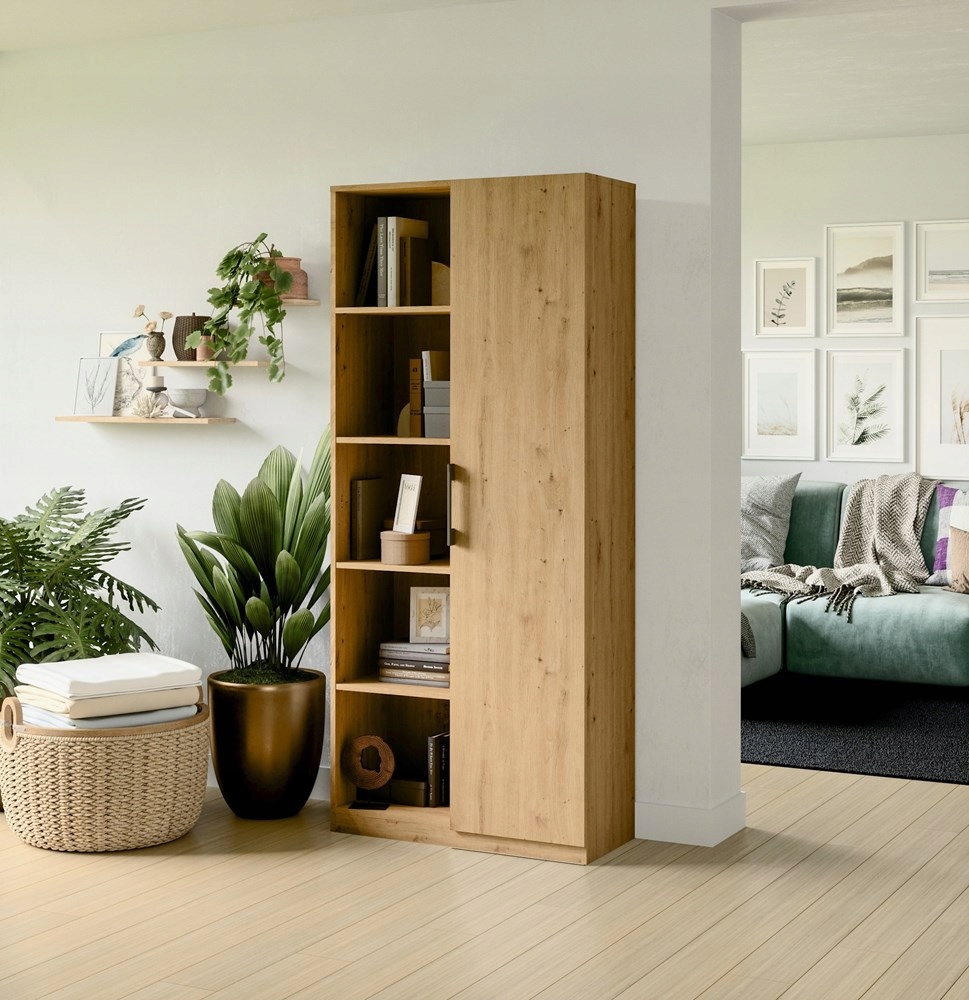 REGAŁ SŁUPEK SZAFKA NA KSIĄŻKI ZABAWKI KOMODA DO BIURA SALONU 80CM ARTISAN Marka ATS