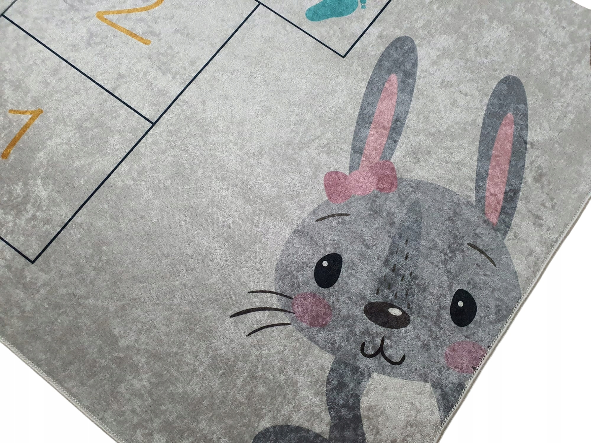 Dywan DIGITAL gra w KLASY dla dzieci tęcza 80x150 Marka dywanypers