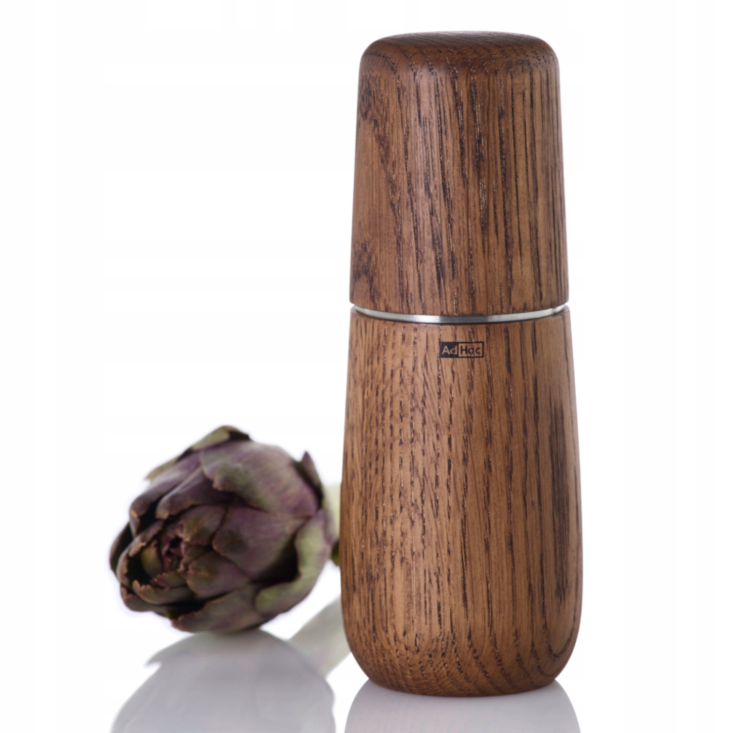 Ručný mlynček Adhoc drevo 20 g prírodné, odtiene hnedej a béžovej, odtiene