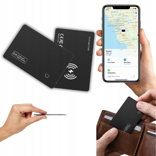 Levně Lokalizátor Peněženky, Bluetooth Zvuková Karta Gps Pro Aplikaci Apple Find My Tag