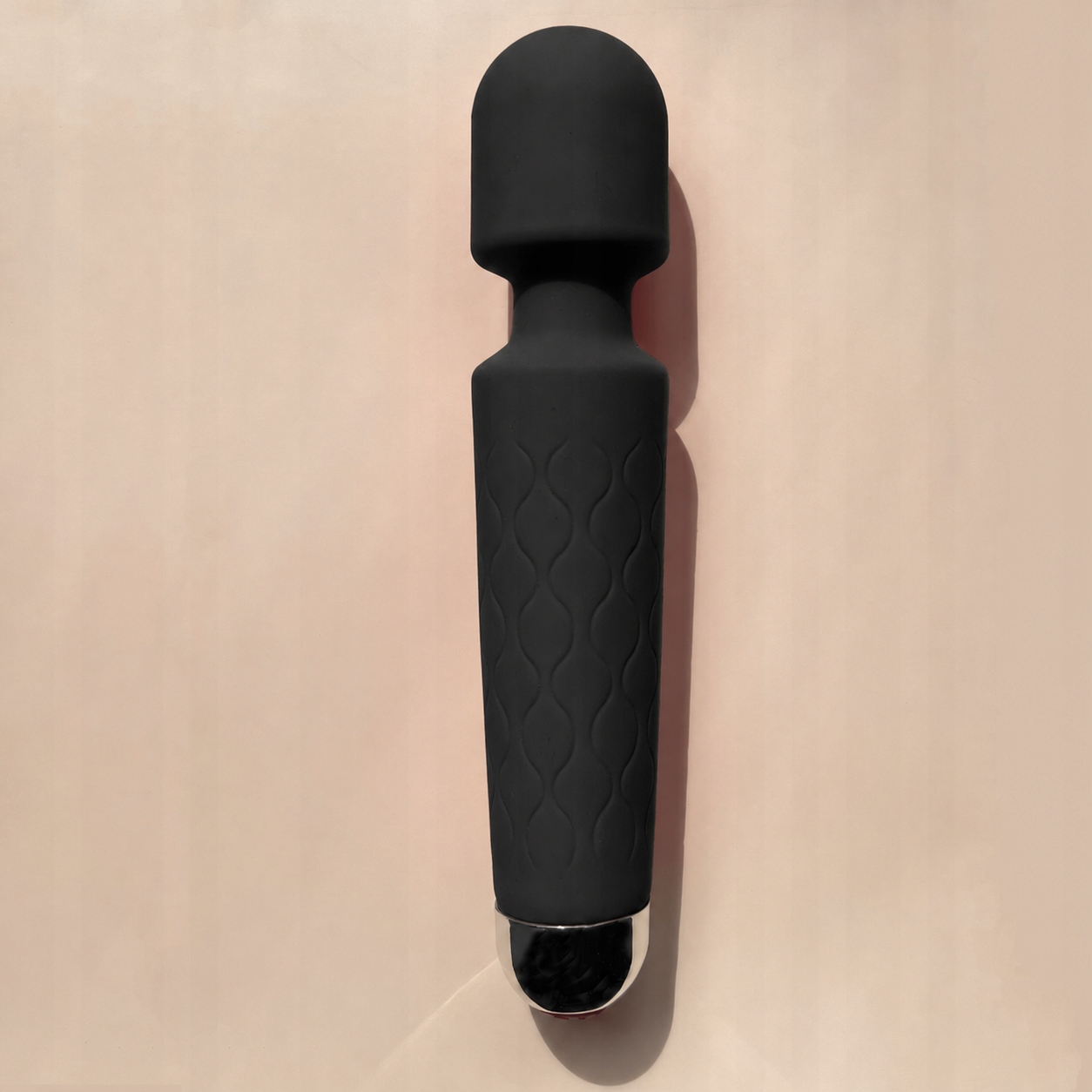 Wibrator Magic Wand Damski Mikrofon Masażer Łechtaczki 20 Trybów USB Mocny – Czarny