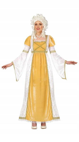 Kostým Bílá Hraběnka Šaty Aristokratka L