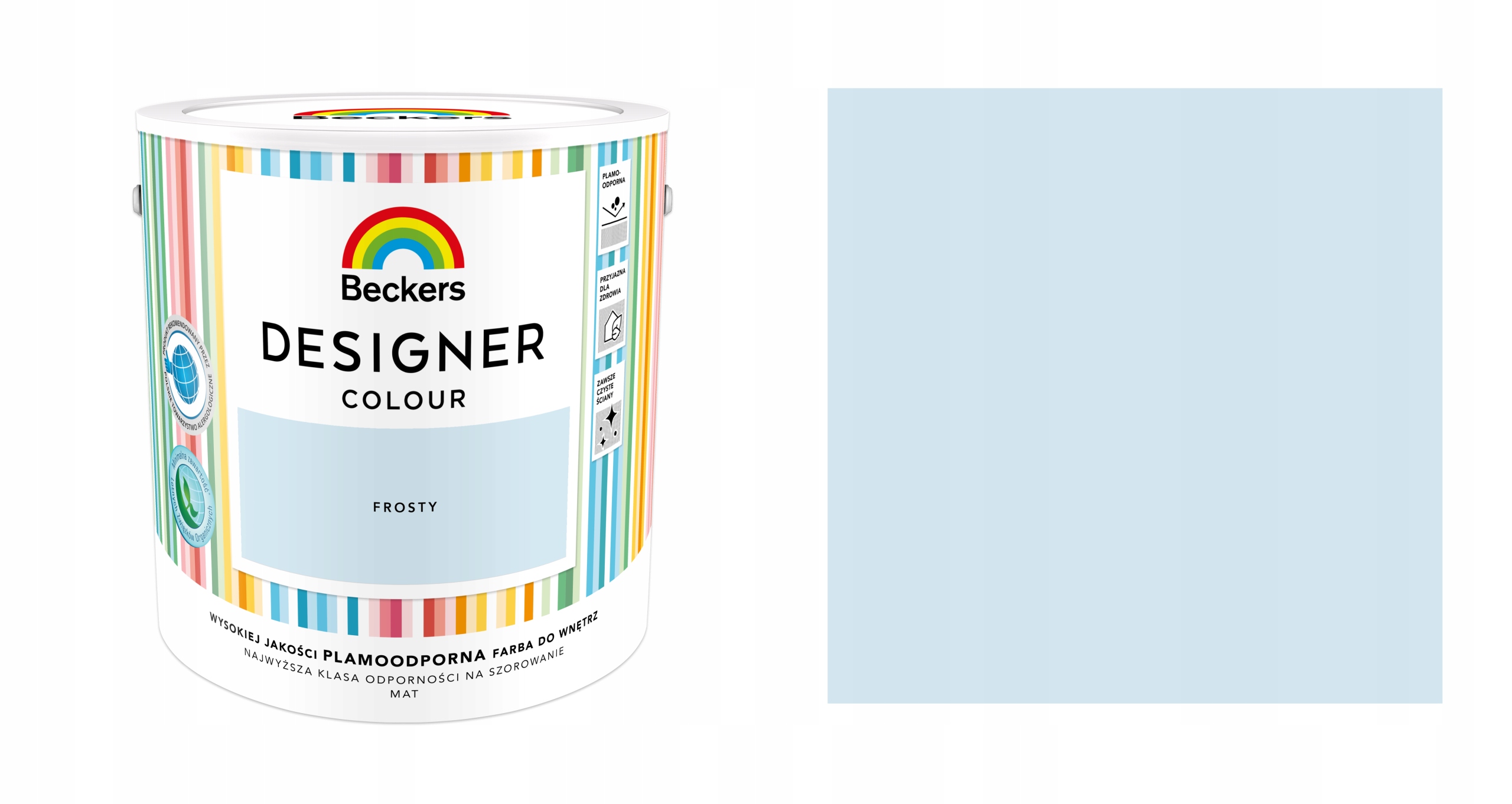 Beckers Designer Colour Frosty 2,5L Barva Latexová Matná