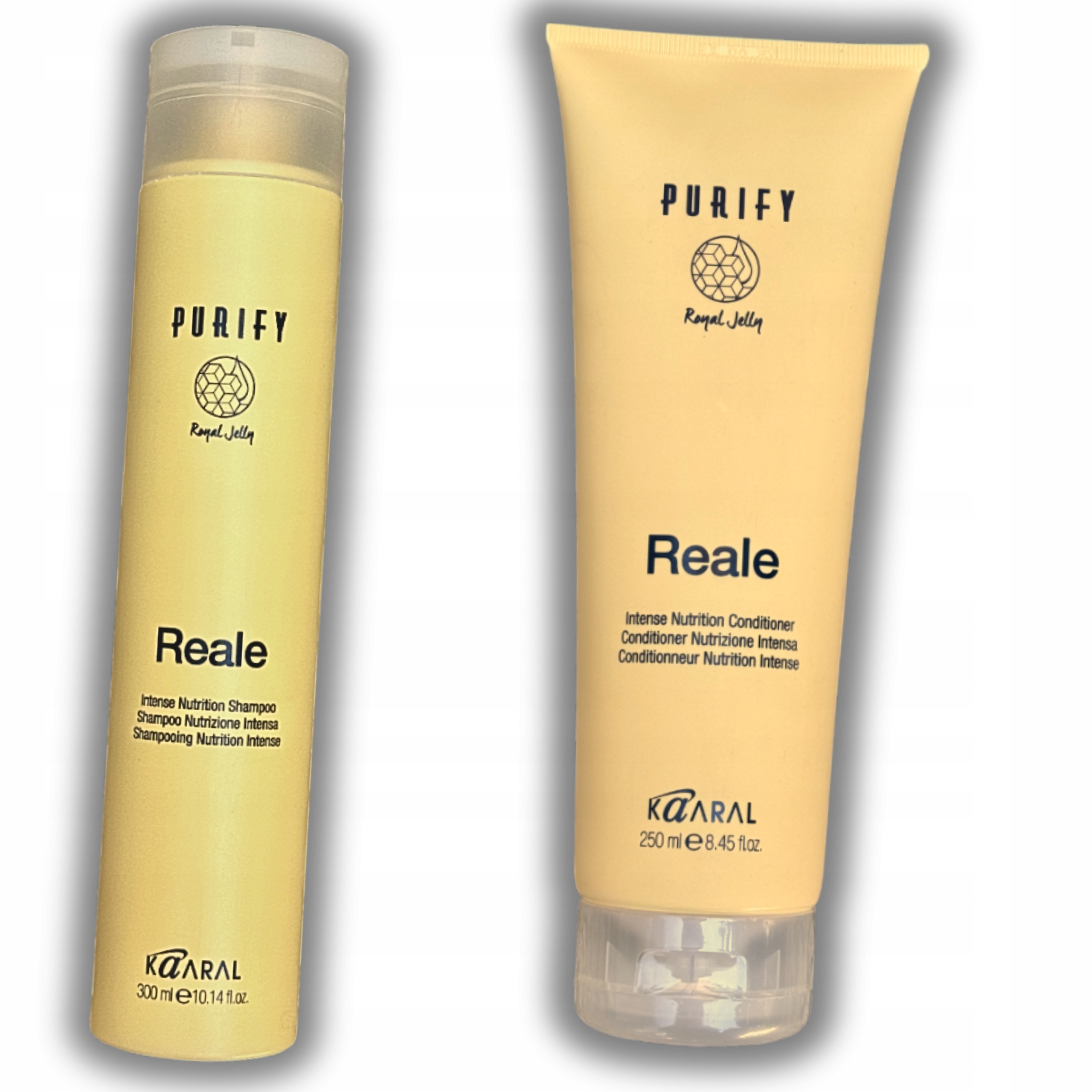Set Kaaral Reale Hydratace a regenerace vlasů Šampon kondicionér 550 ml