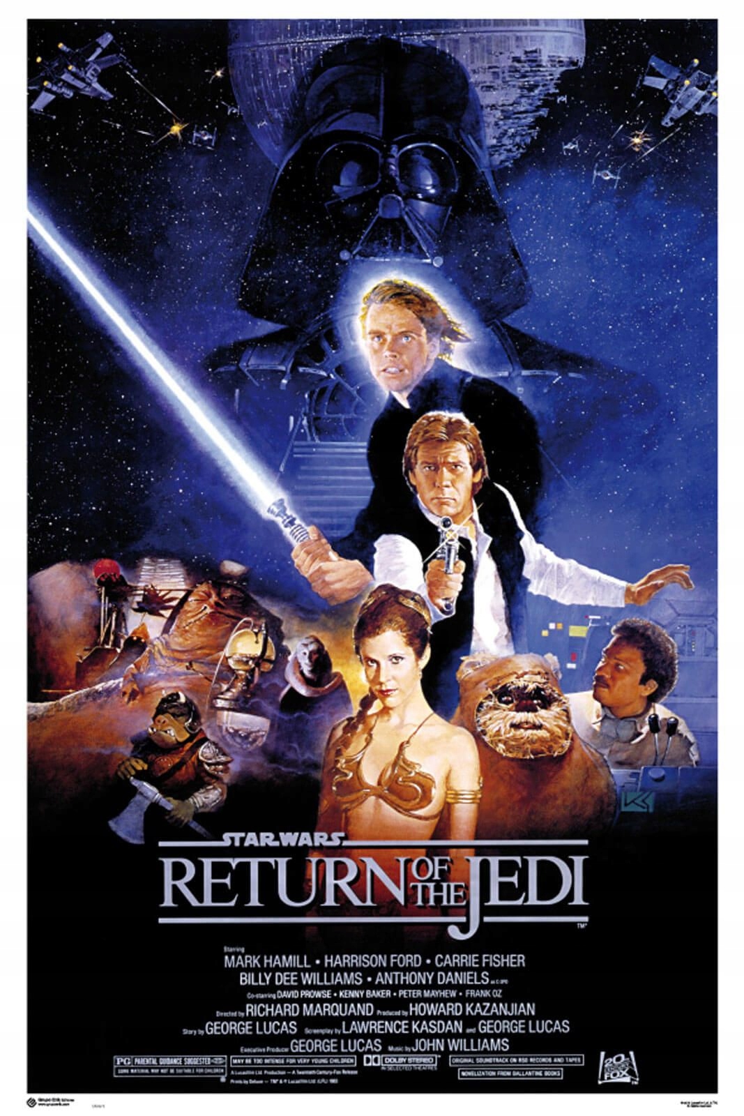 

Plakat ścienny Gwiezdne Wojny Powrót Jedi 61x91,5