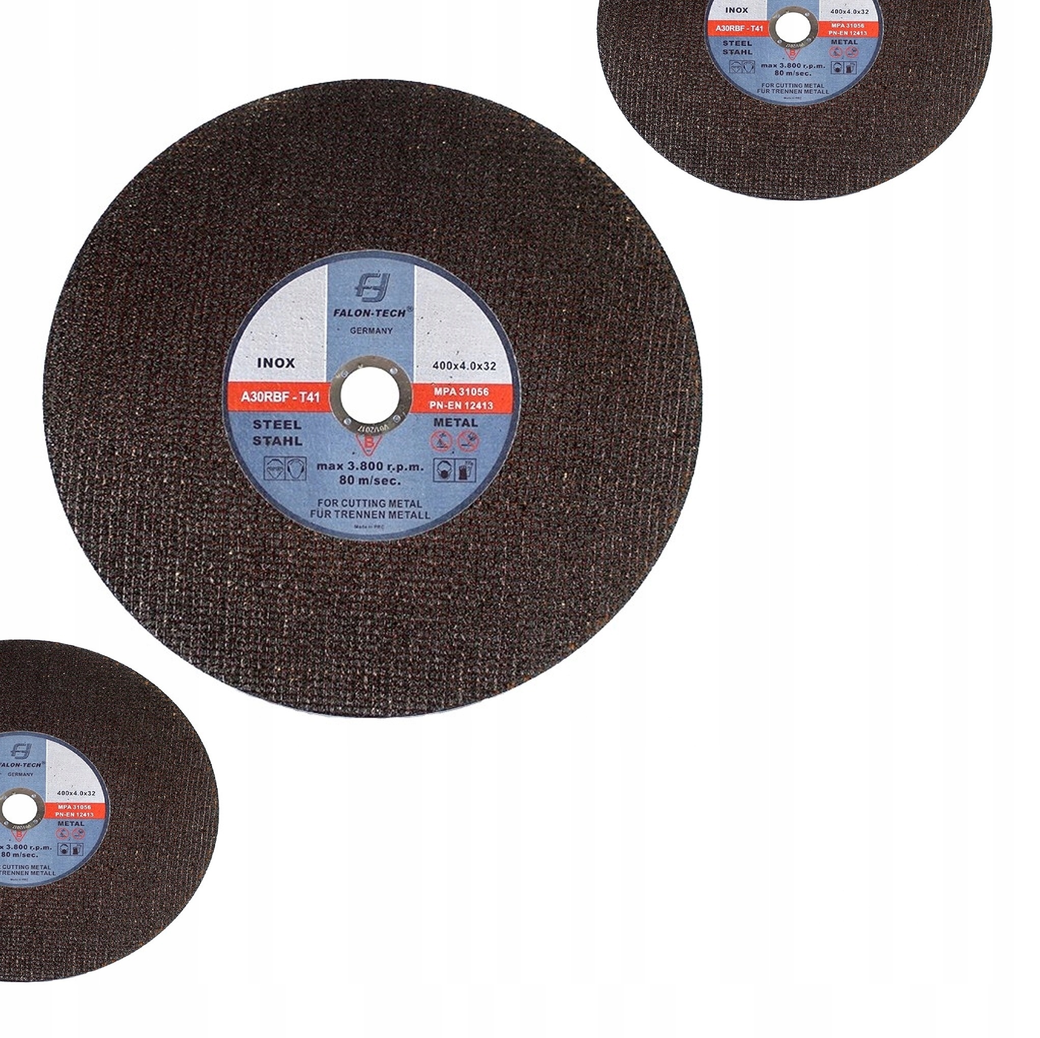 TARCZA DO CIĘCIA METALU STALI 350 x 25,4 mm INOX