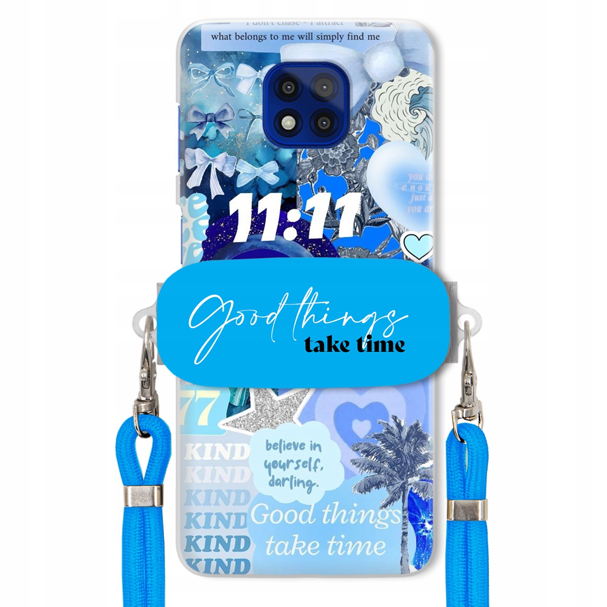 Puzdro pre Motorola G Power 2021 Držiak na vodítko Crossbody Good Things Prázdninový