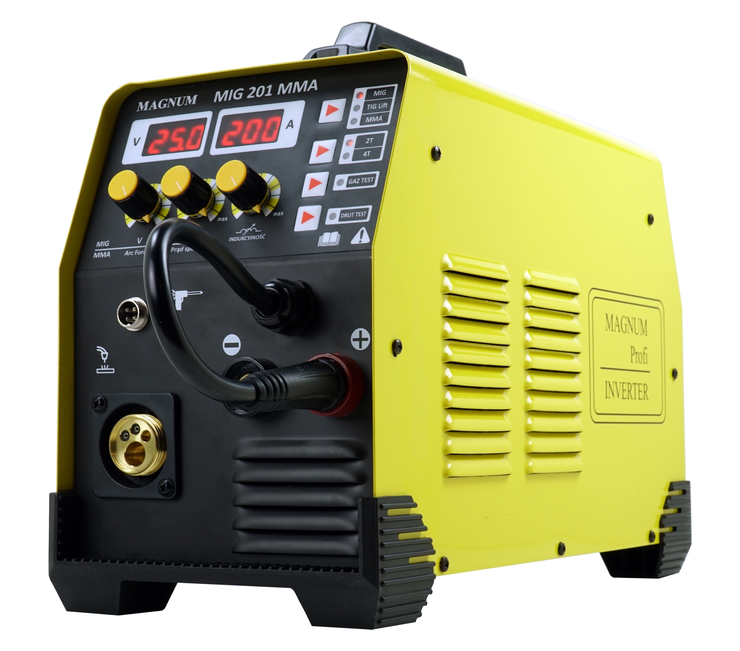 Spawarka 3w1 Magnum MIG 201 MIGOMAT MAG TIG MMA Model MIG 201 MMA