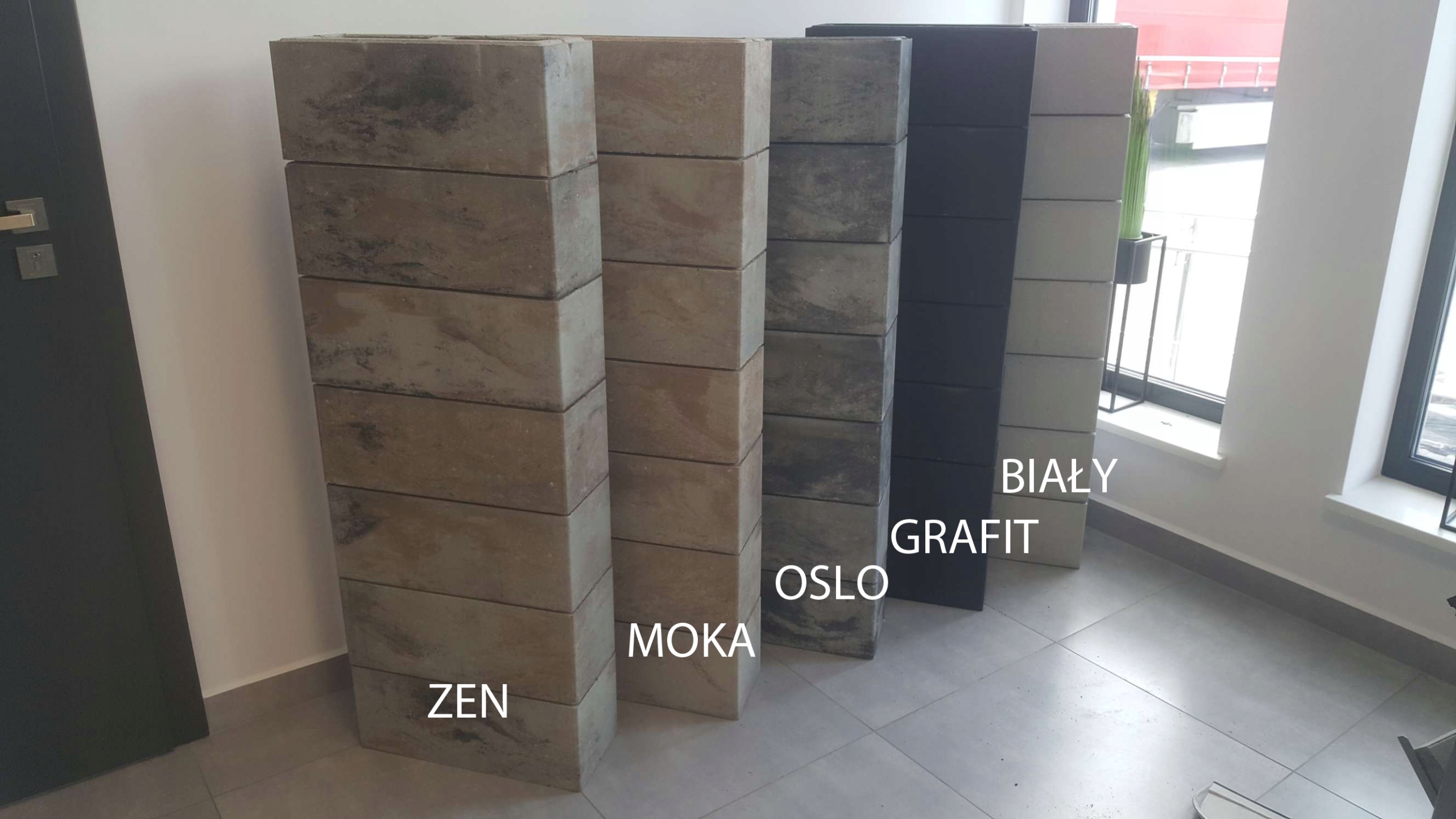 Pustak ogrodzeniowy modułowy gładki OSLO PLAIN Rodzaj inny