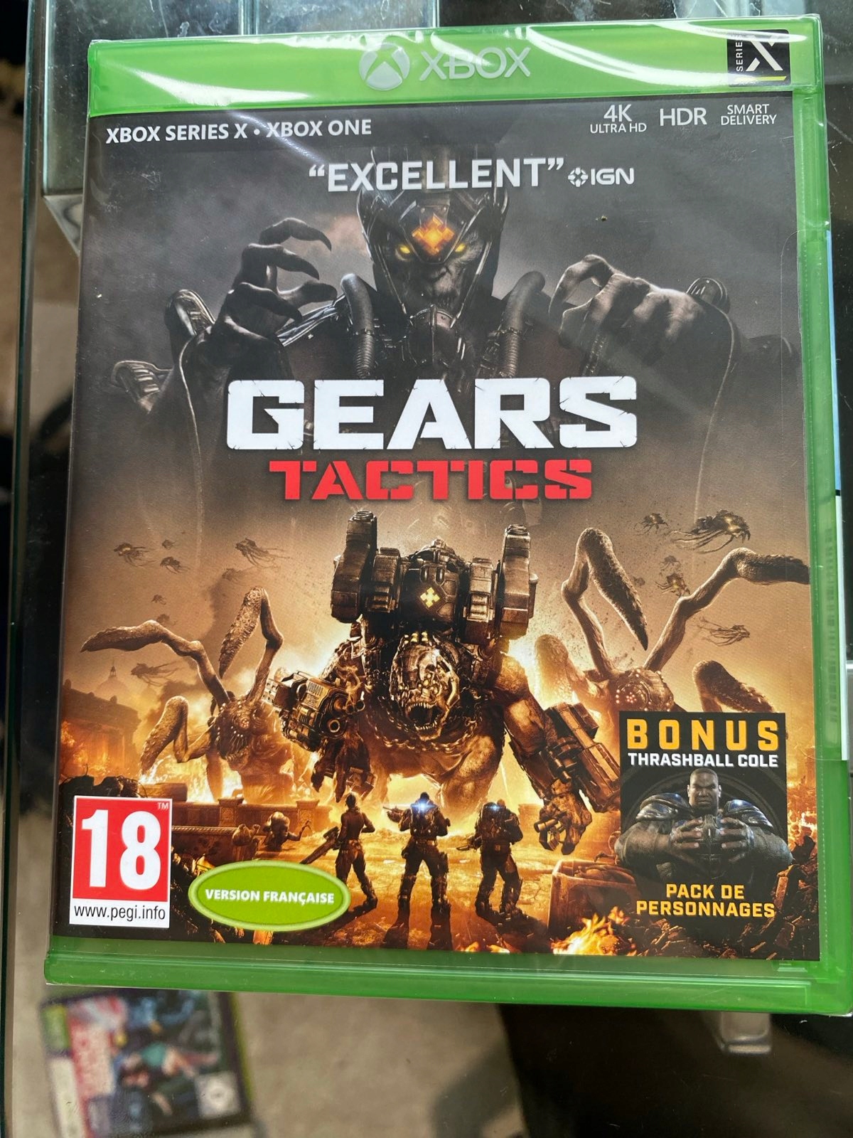 GRA GEARS TACTICS XBOX ONE XONE SERIES X PUDEŁKOWA NOWA W FOLII
