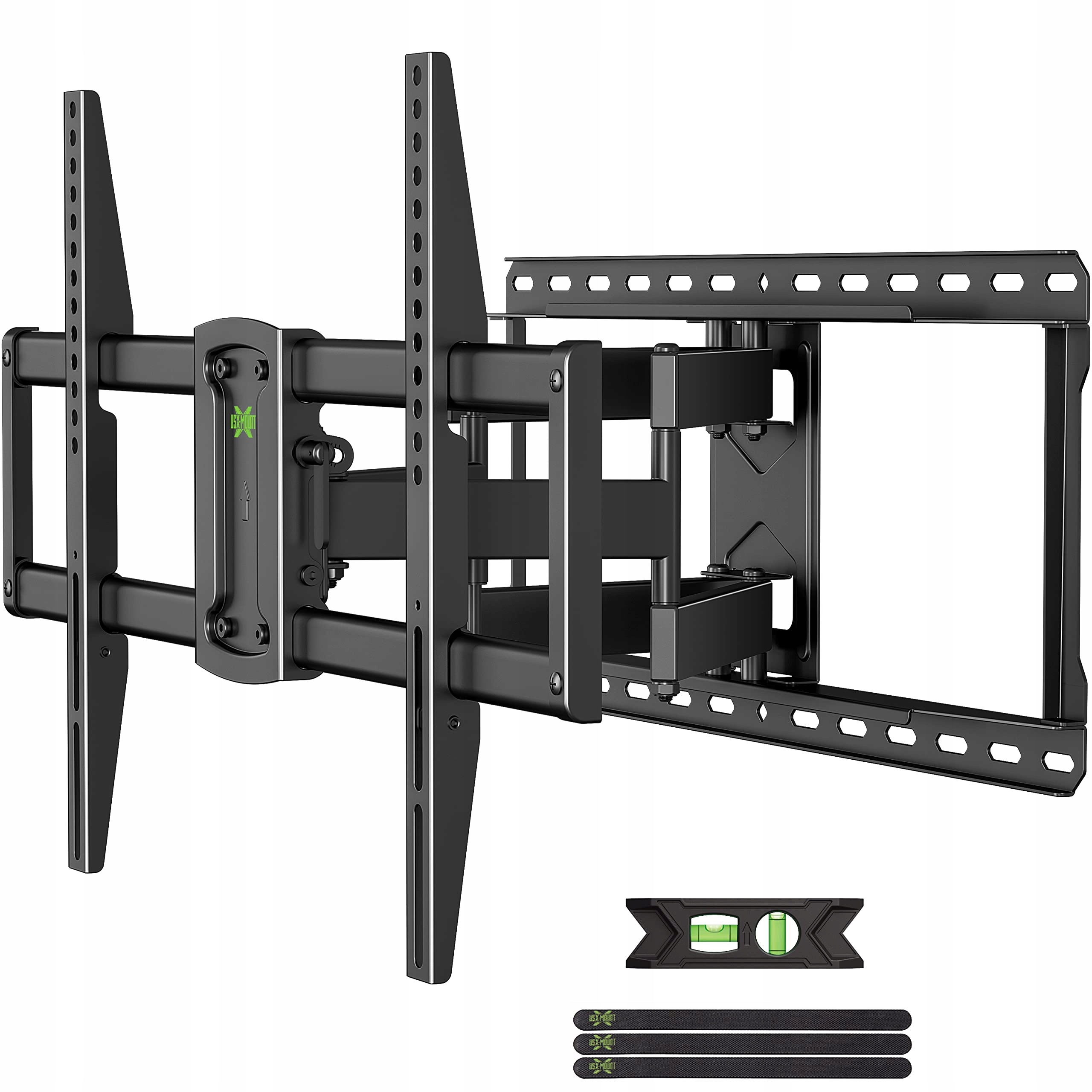 USX-MOUNT Uchwyt TV Do 37-90 Cal Neigany Obrotowy Max VESA 600x400 68kg — miniatura 2